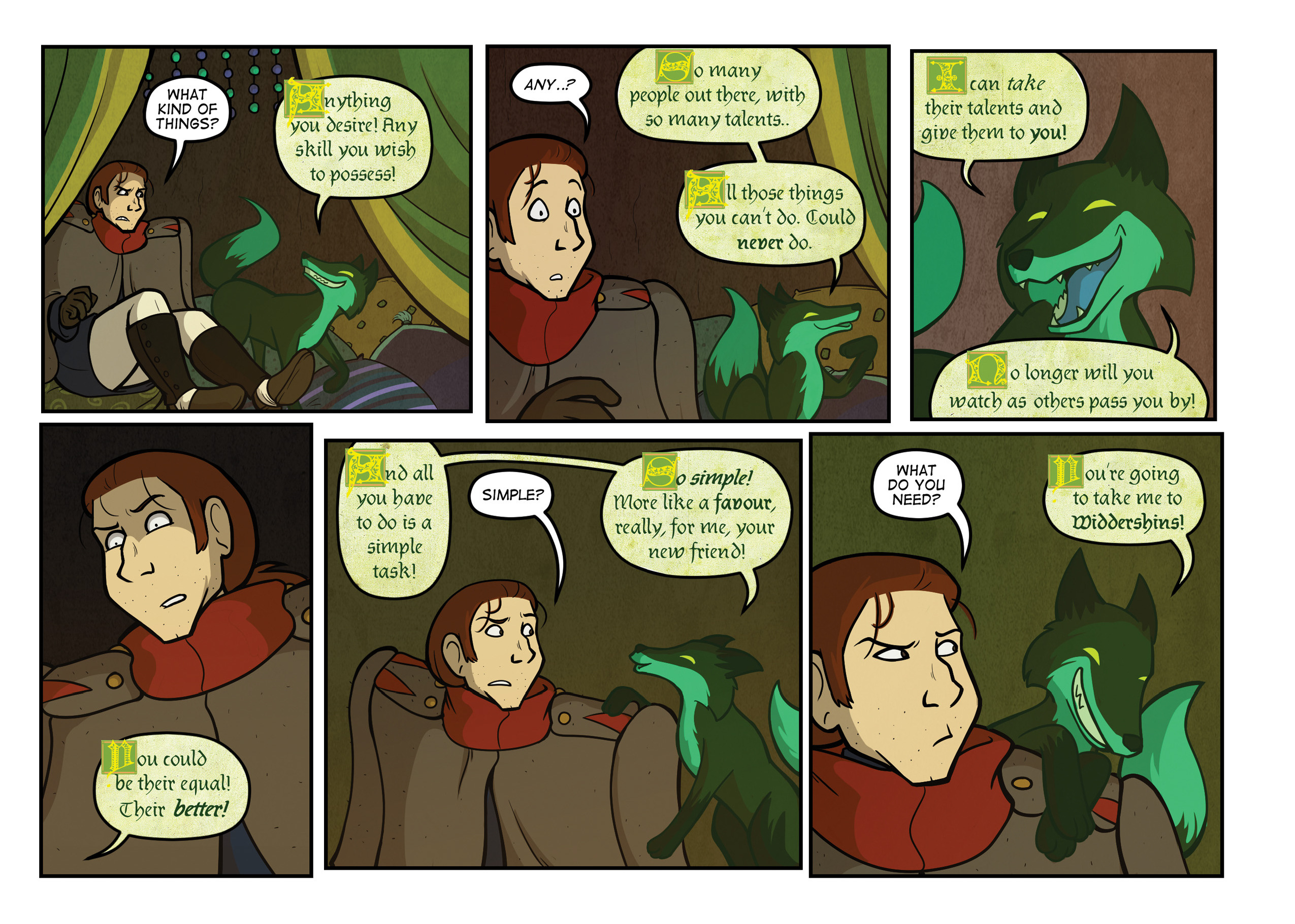 Read online Widdershins comic -  Issue #5 - 30