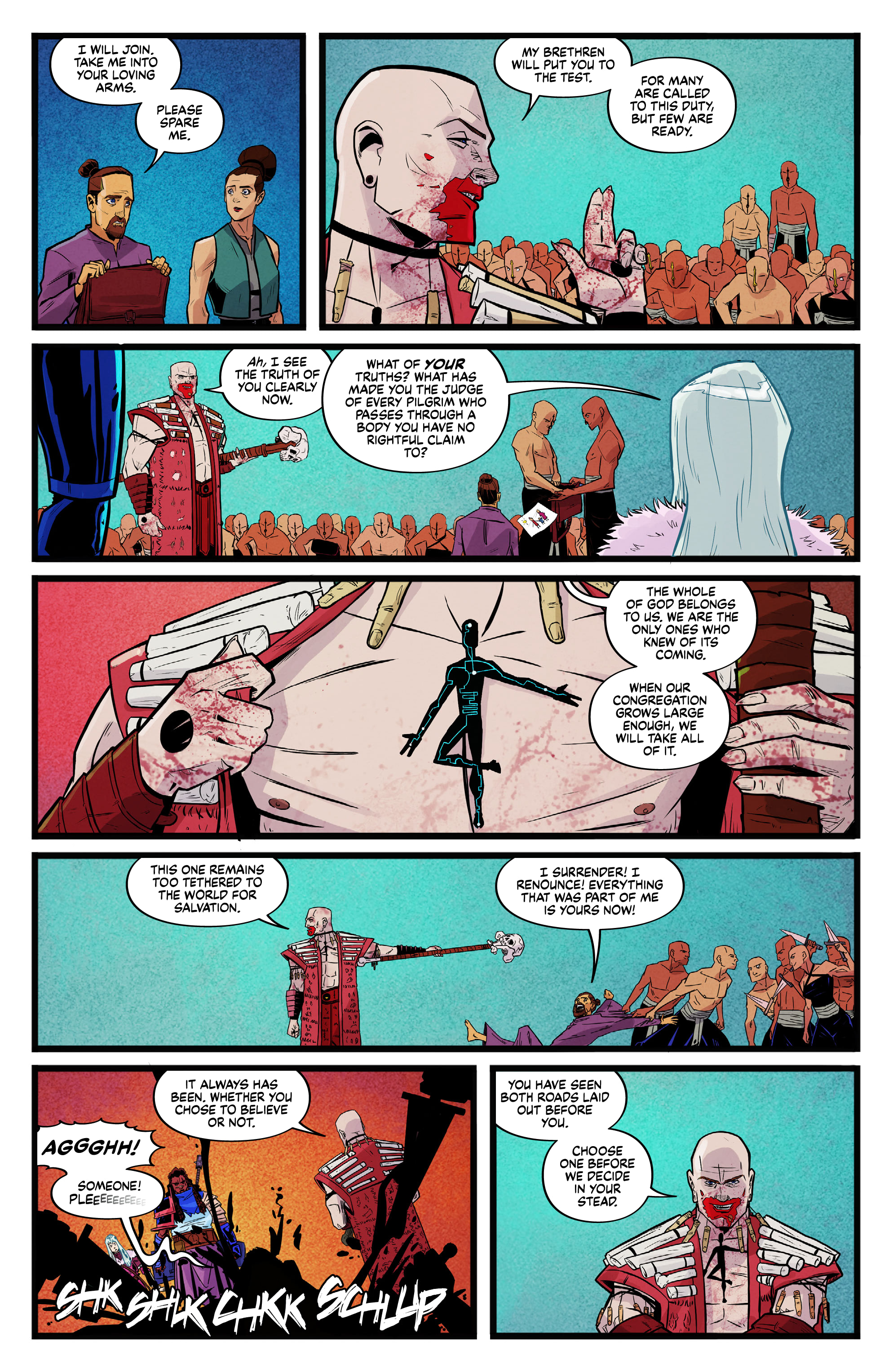 Read online Godfell comic -  Issue #2 - 8
