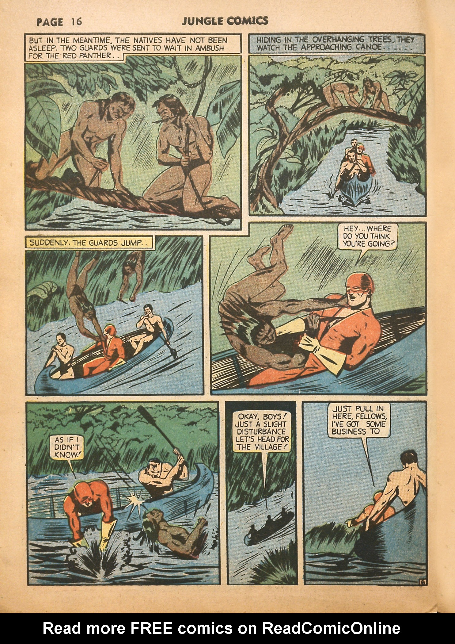 Read online Jungle Comics comic -  Issue #16 - 18