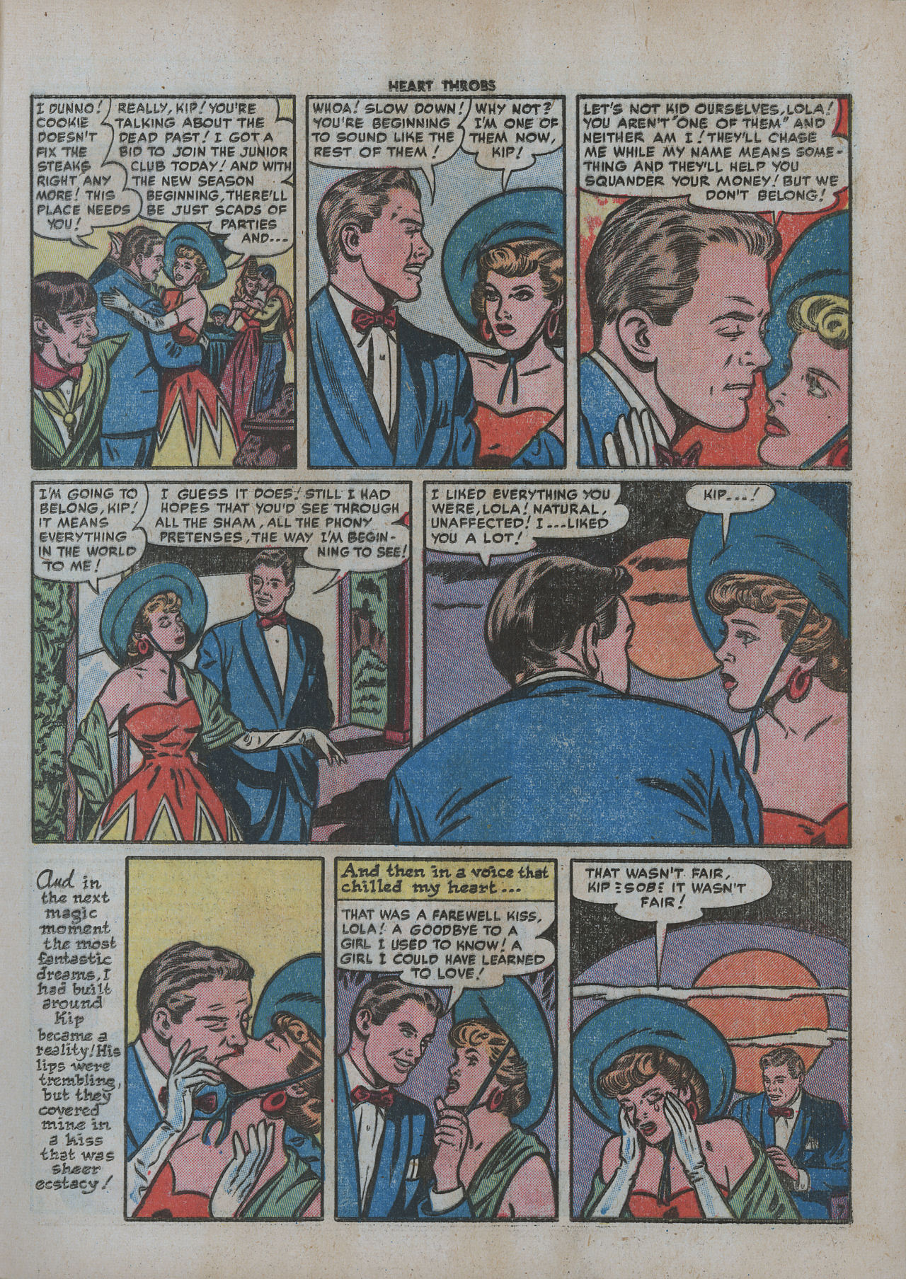 Read online Heart Throbs comic -  Issue #12 - 9
