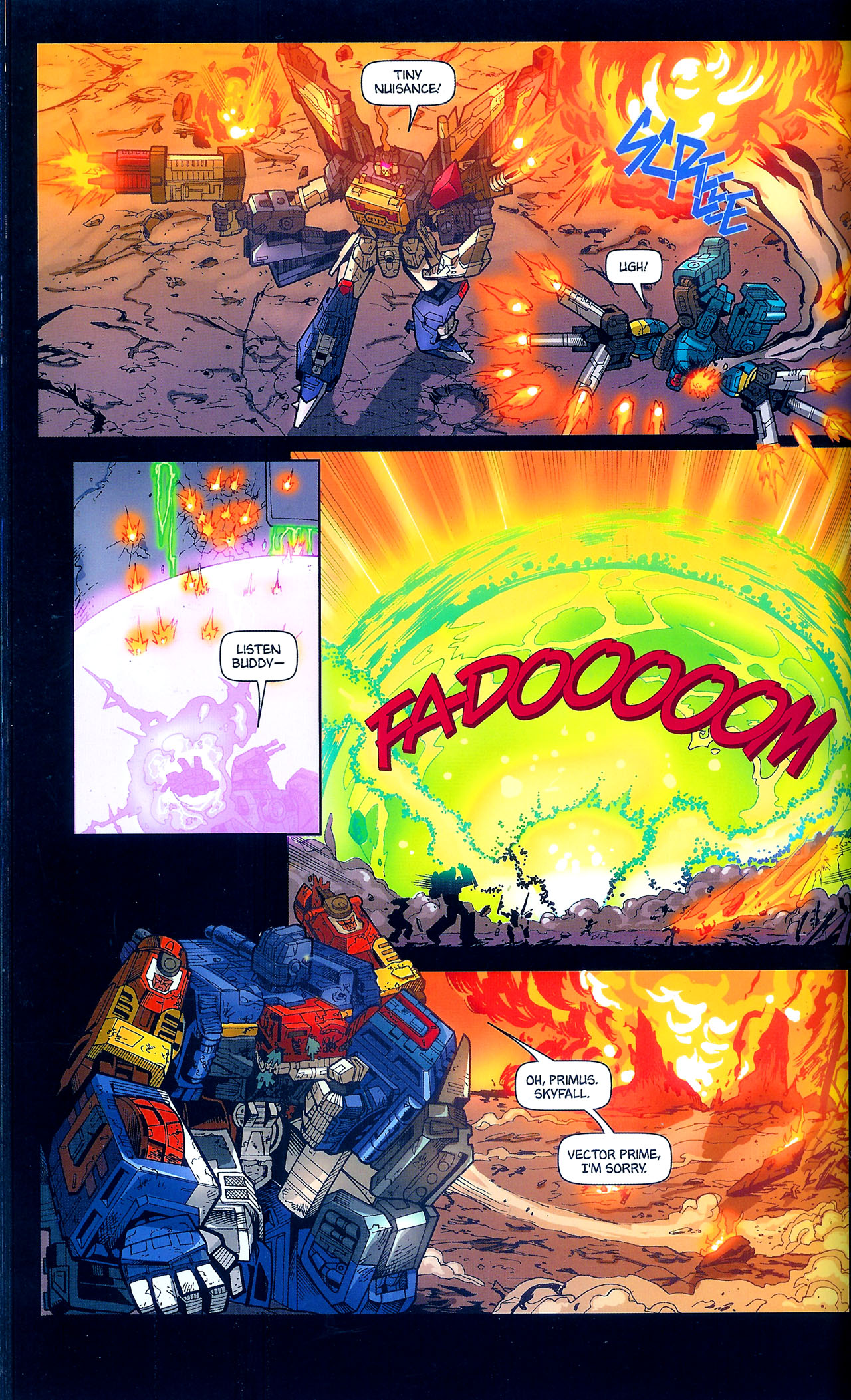 Read online Transformers: Cybertron: Balancing Act comic -  Issue # TPB - 72