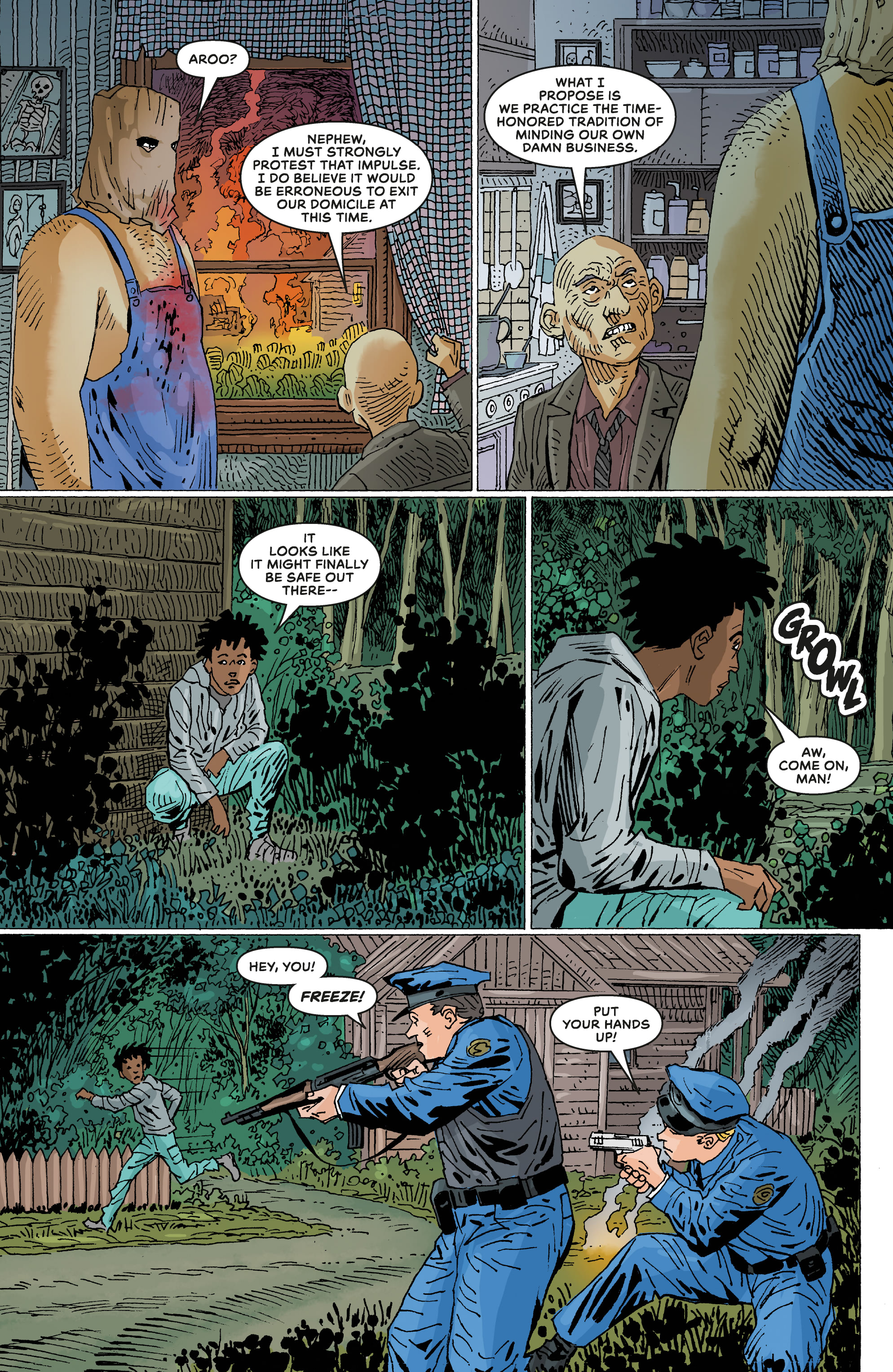 Read online Where Monsters Lie comic -  Issue #3 - 14