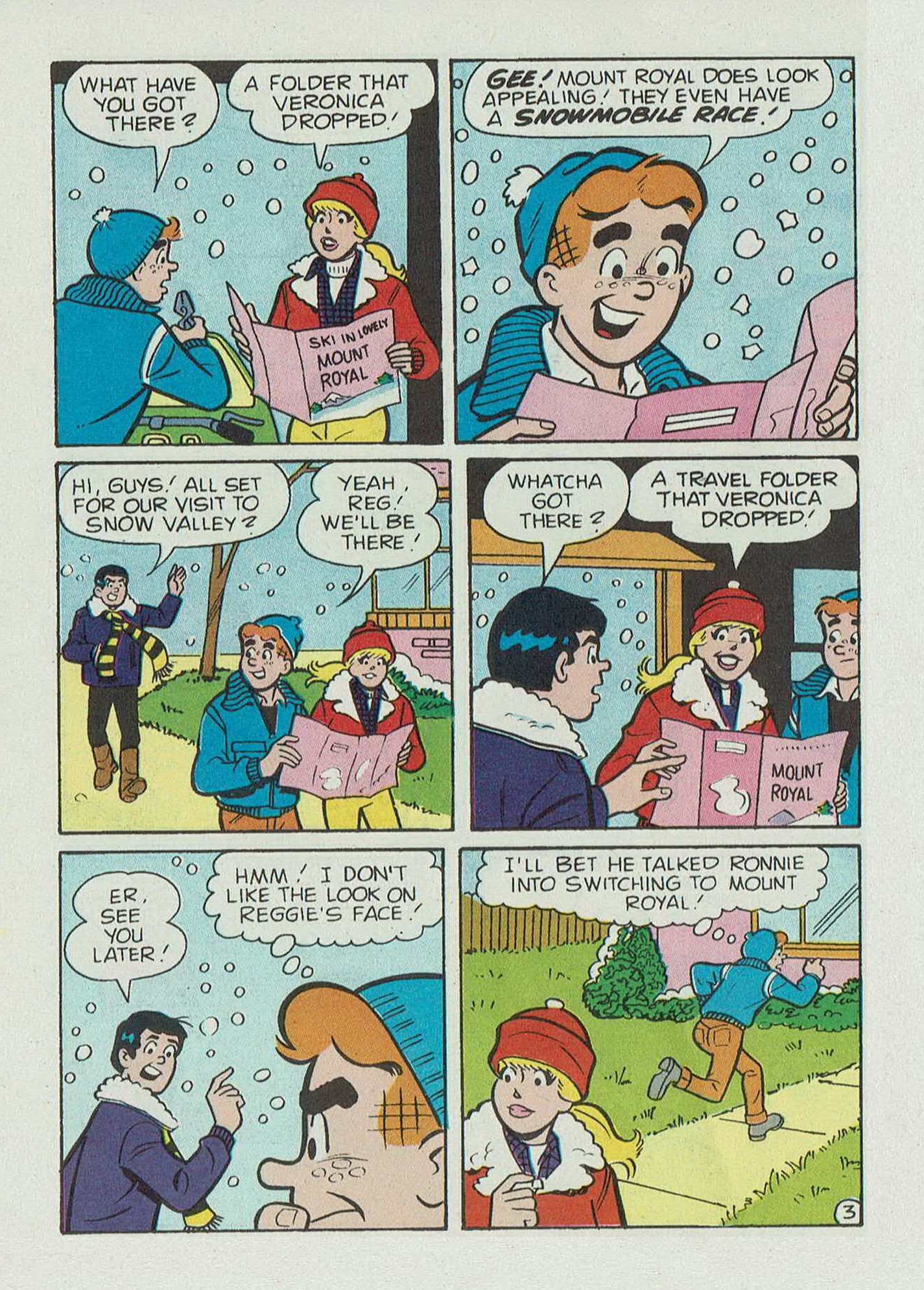 Read online Betty and Veronica Digest Magazine comic -  Issue #59 - 62