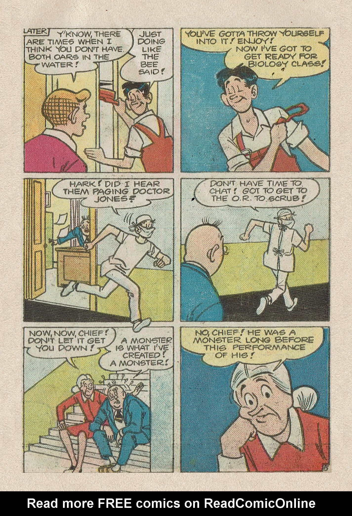 Read online Jughead Jones Comics Digest comic -  Issue #49 - 59