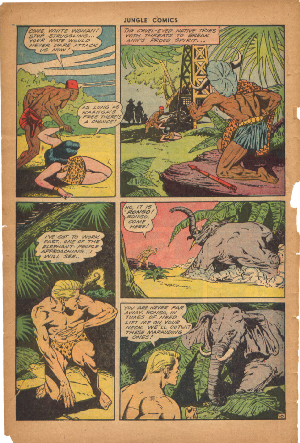 Read online Jungle Comics comic -  Issue #53 - 12