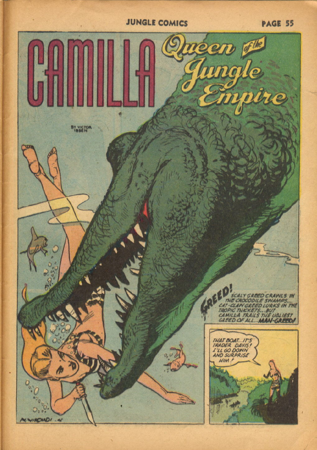 Read online Jungle Comics comic -  Issue #38 - 56