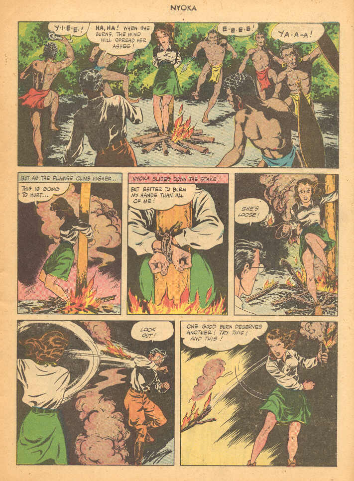 Read online Nyoka the Jungle Girl (1945) comic -  Issue #5 - 11