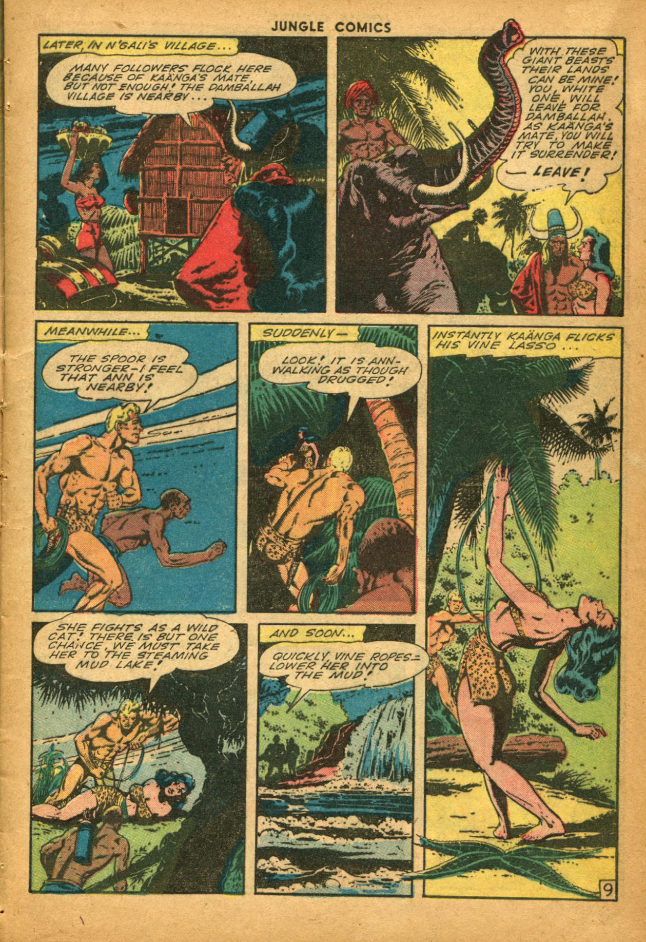 Read online Jungle Comics comic -  Issue #61 - 11