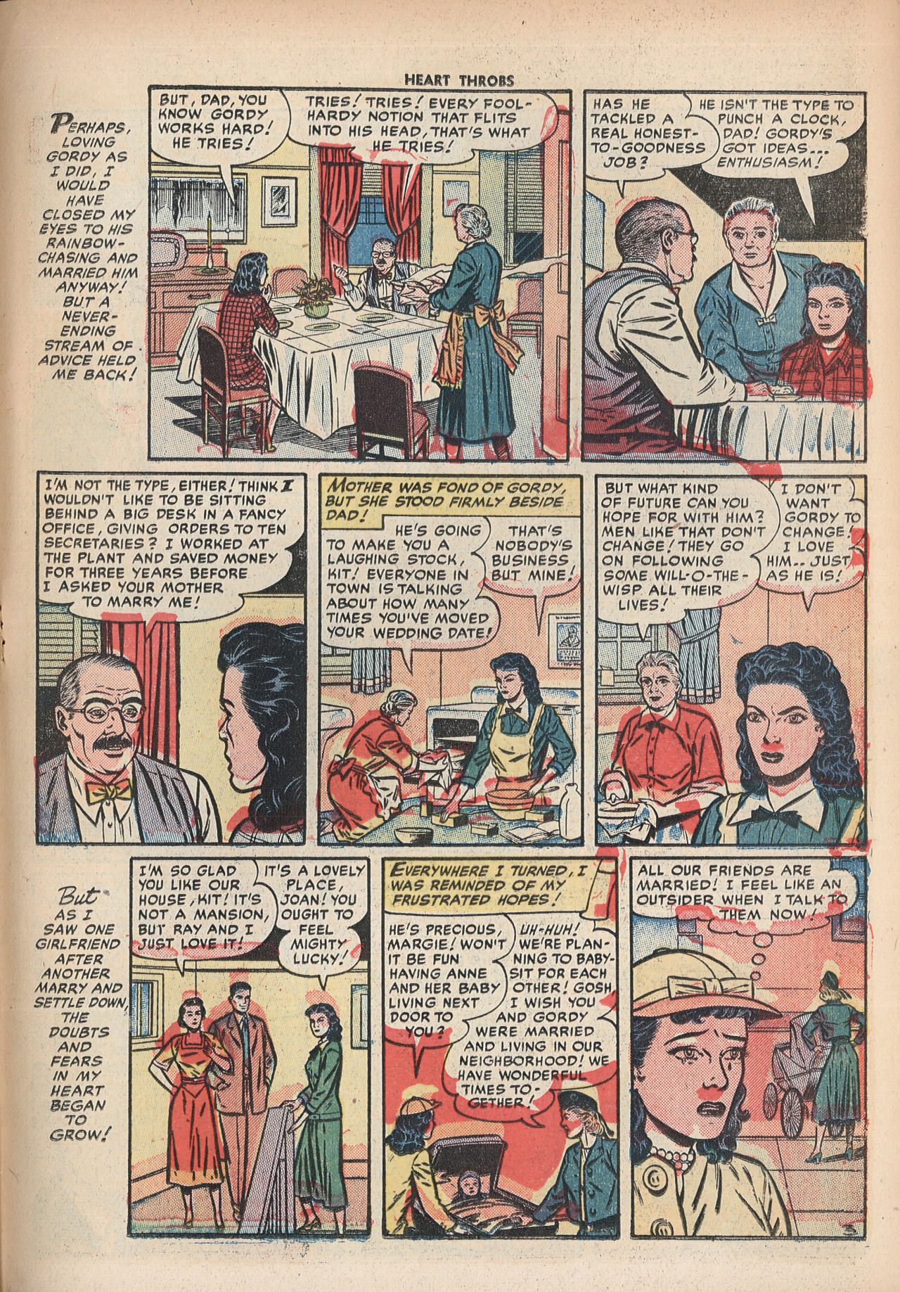 Read online Heart Throbs comic -  Issue #13 - 29