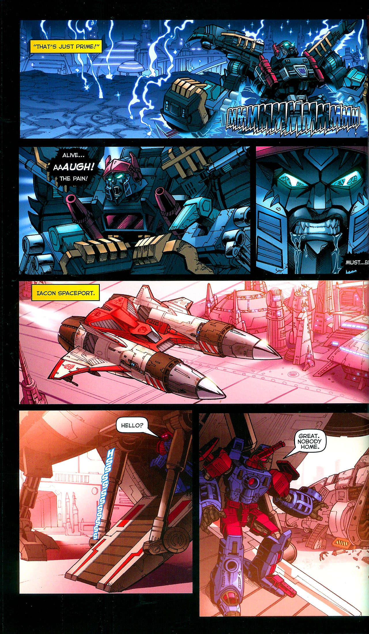 Read online Transformers: Cybertron: Balancing Act comic -  Issue # TPB - 19