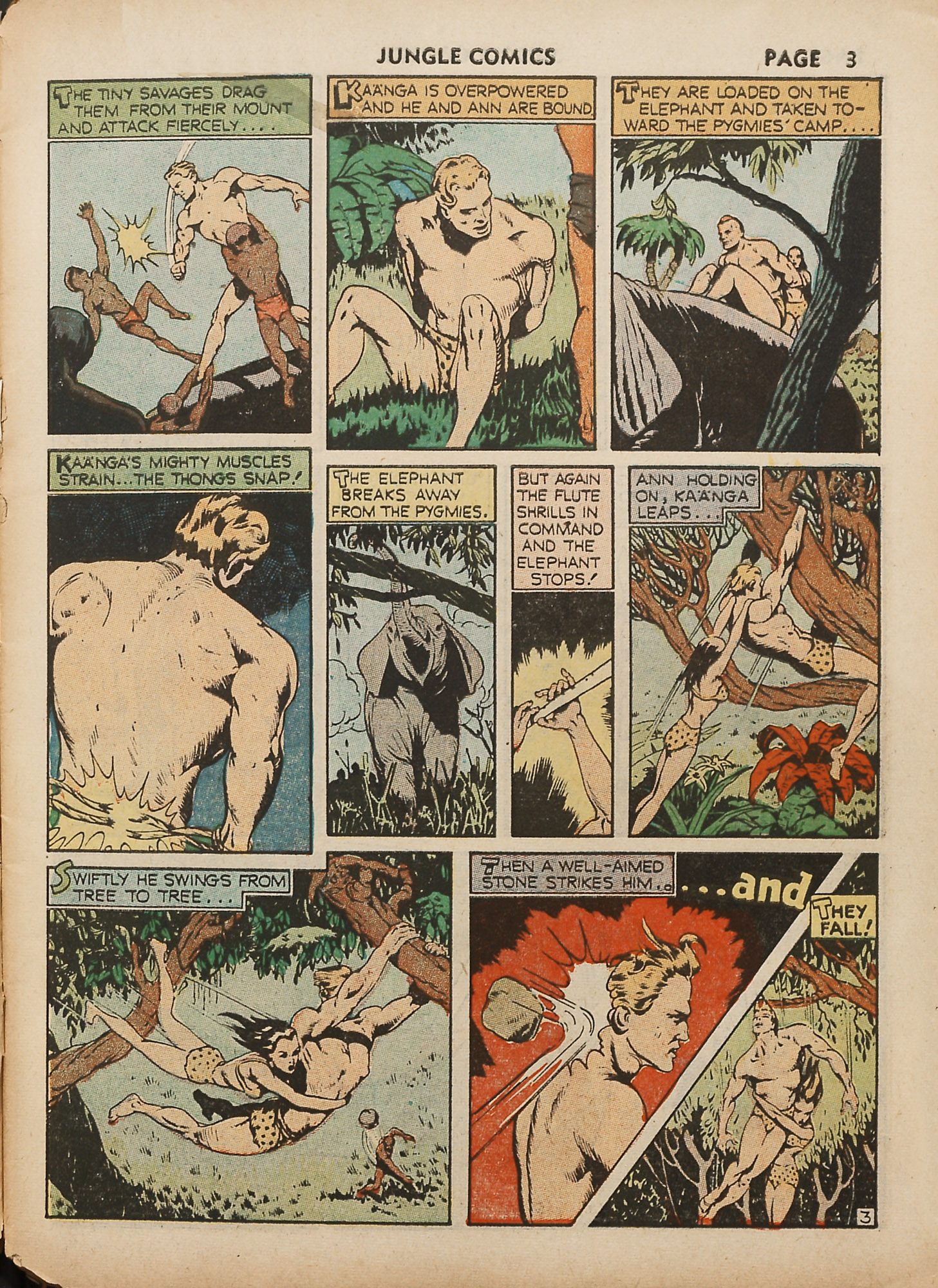 Read online Jungle Comics comic -  Issue #18 - 5