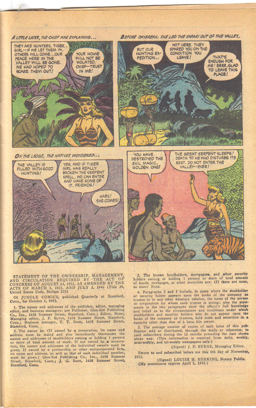 Read online Jungle Comics comic -  Issue #161 - 33