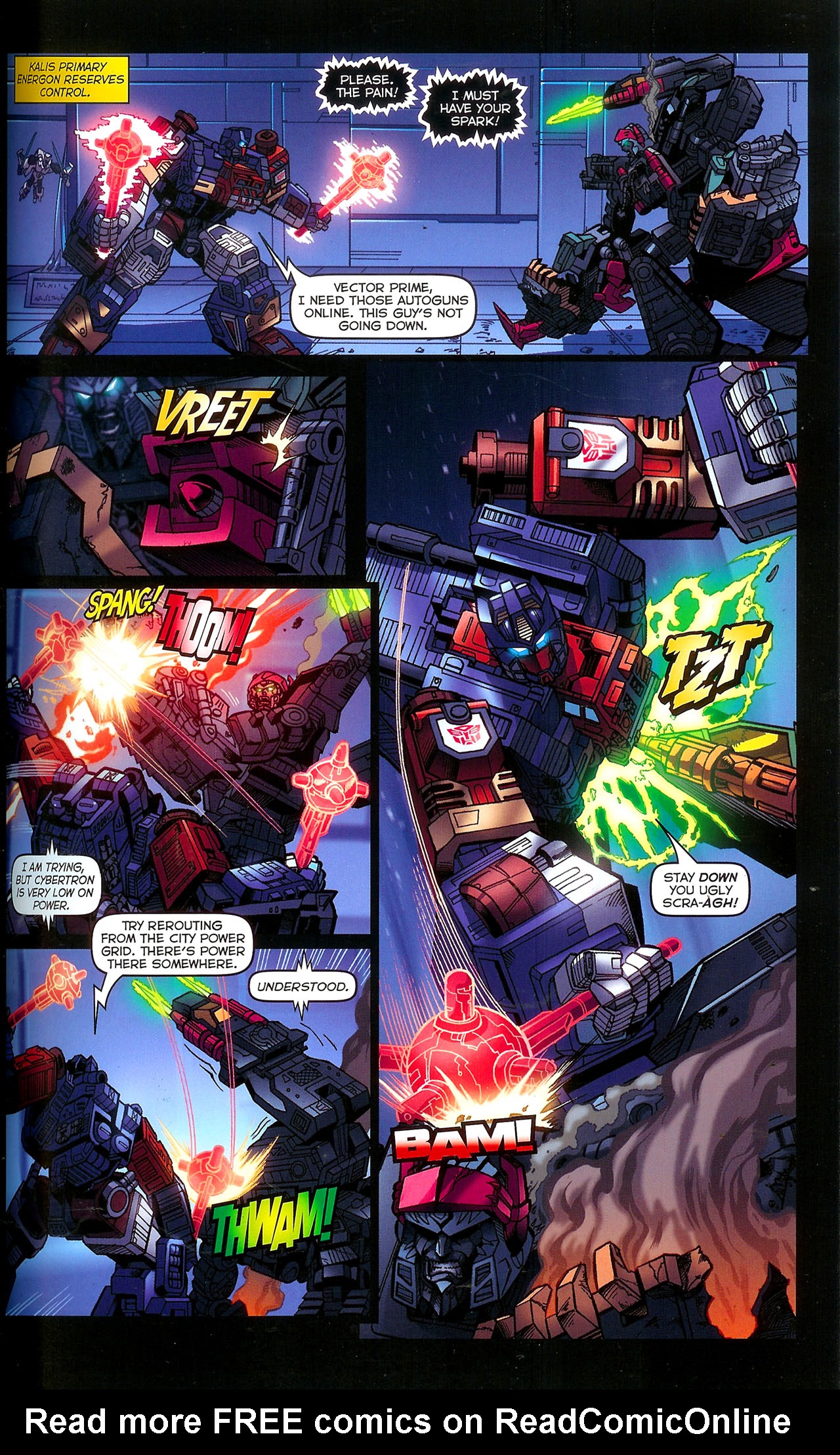 Read online Transformers: Cybertron: Balancing Act comic -  Issue # TPB - 30