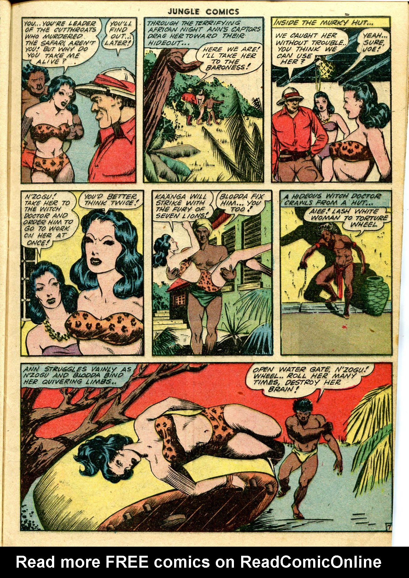 Read online Jungle Comics comic -  Issue #45 - 9