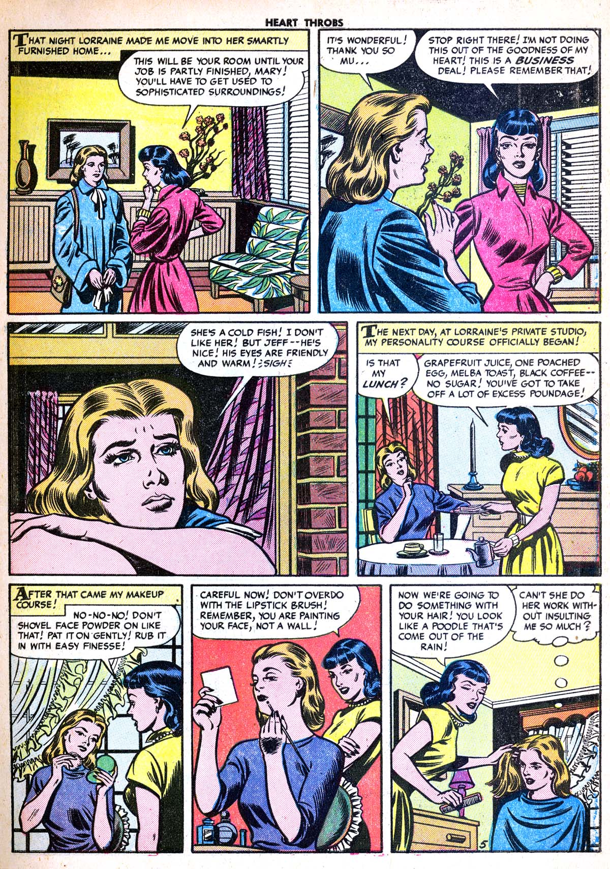 Read online Heart Throbs comic -  Issue #23 - 7