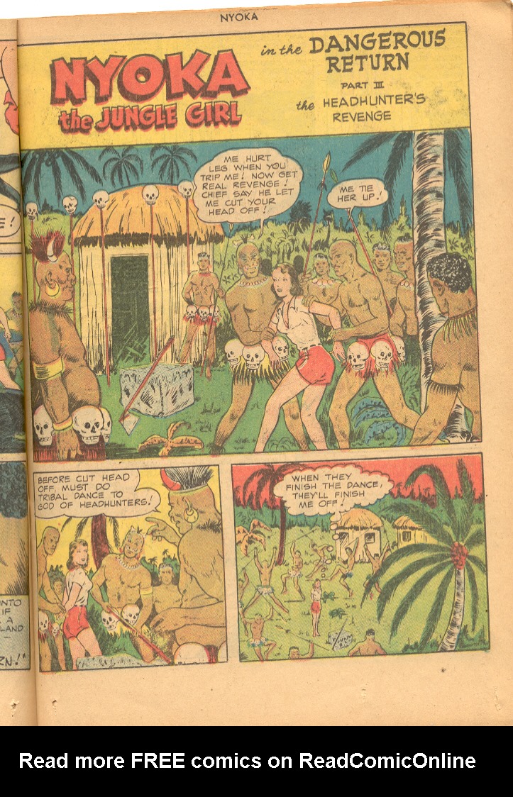 Read online Nyoka the Jungle Girl (1945) comic -  Issue #25 - 19