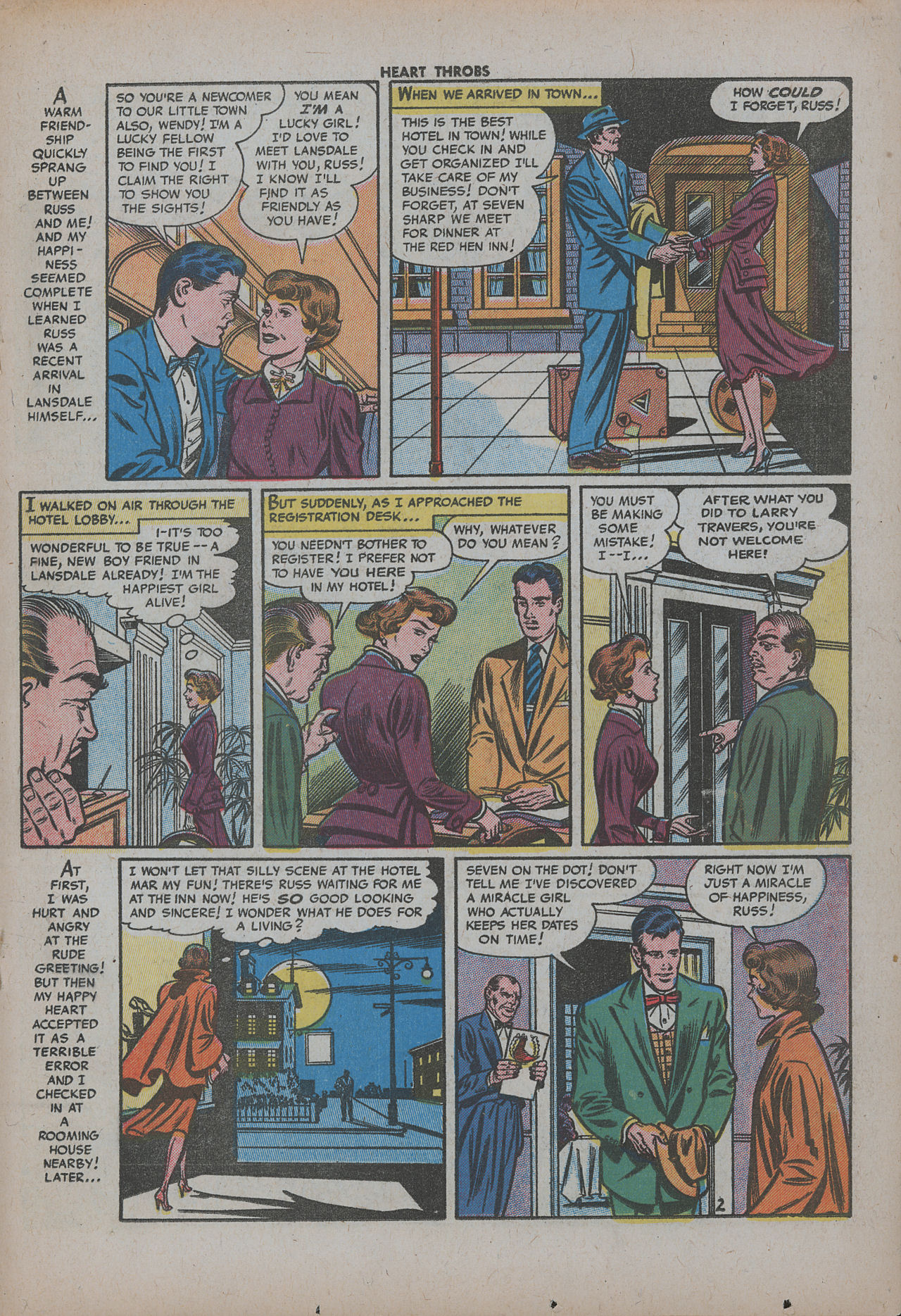 Read online Heart Throbs comic -  Issue #44 - 19