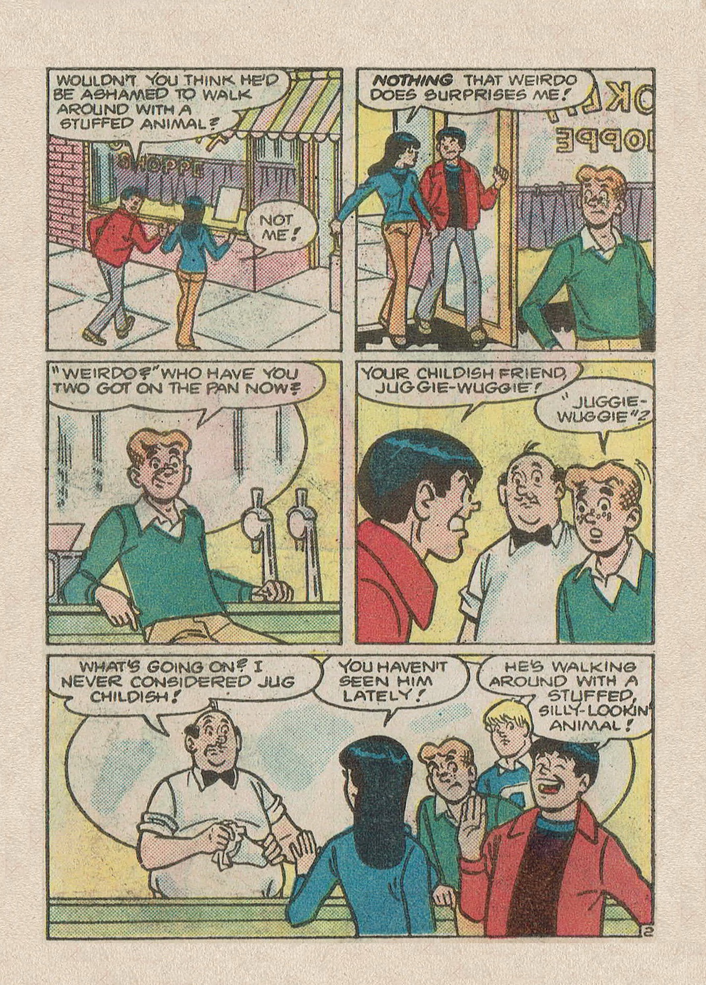 Read online Jughead Jones Comics Digest comic -  Issue #49 - 126
