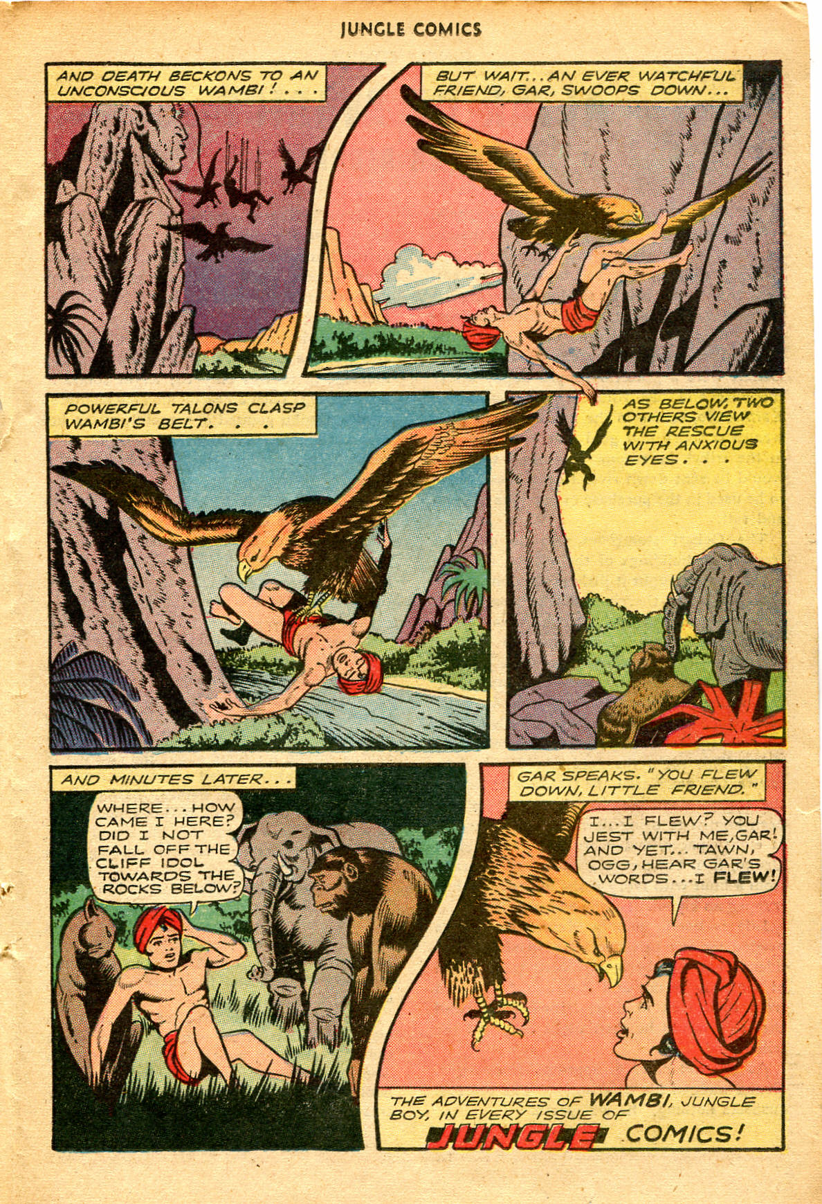 Read online Jungle Comics comic -  Issue #87 - 33