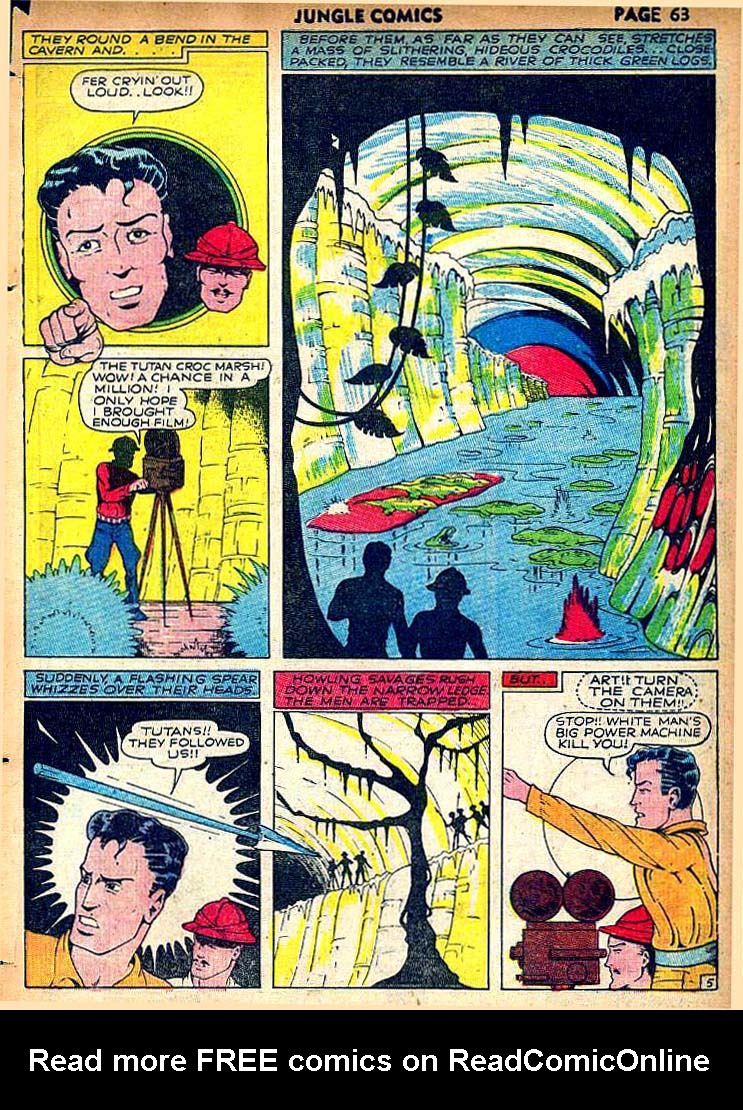Read online Jungle Comics comic -  Issue #21 - 65