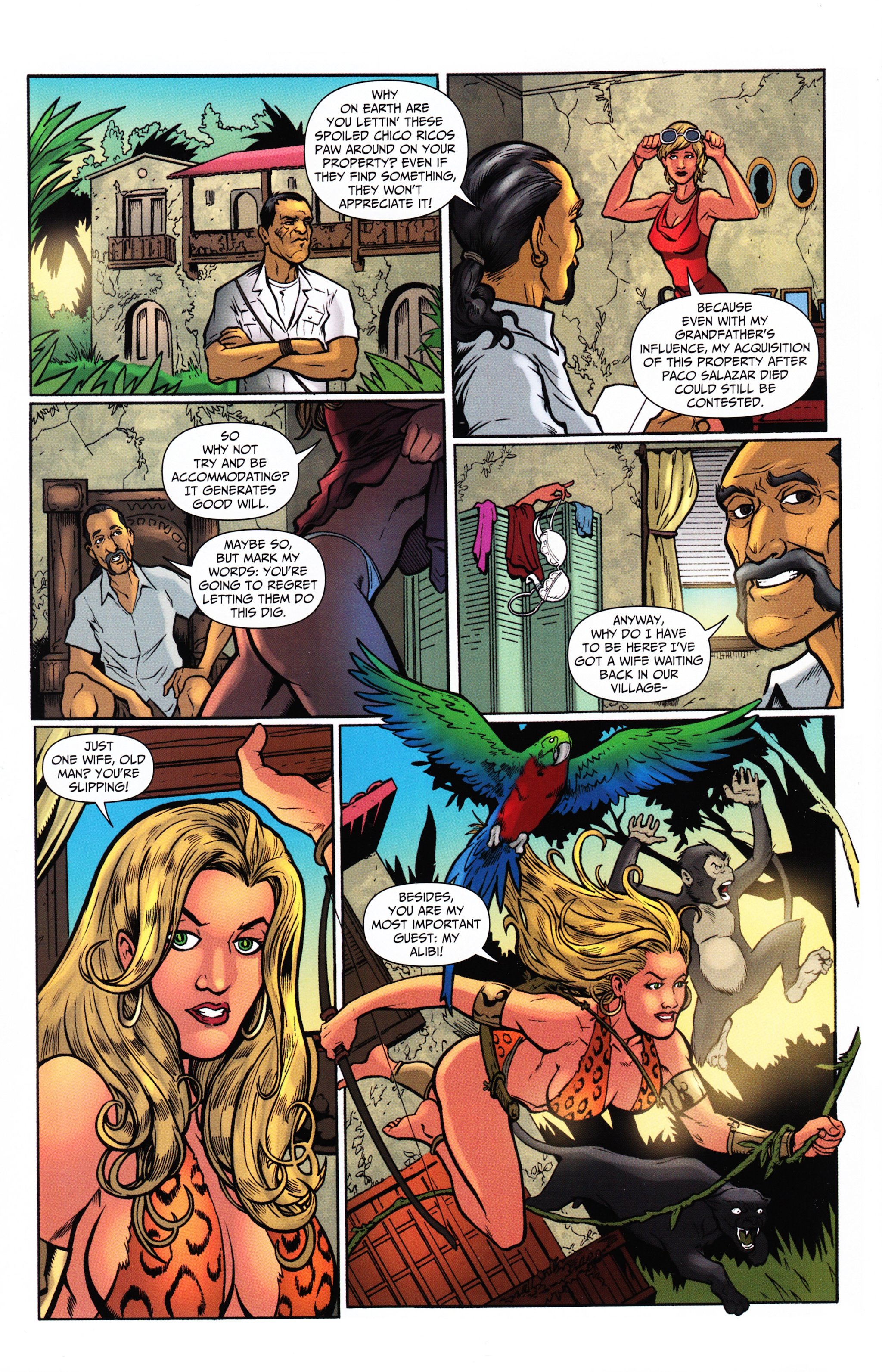 Read online Sheena, Queen of the Jungle (2014) comic -  Issue #1 - 6