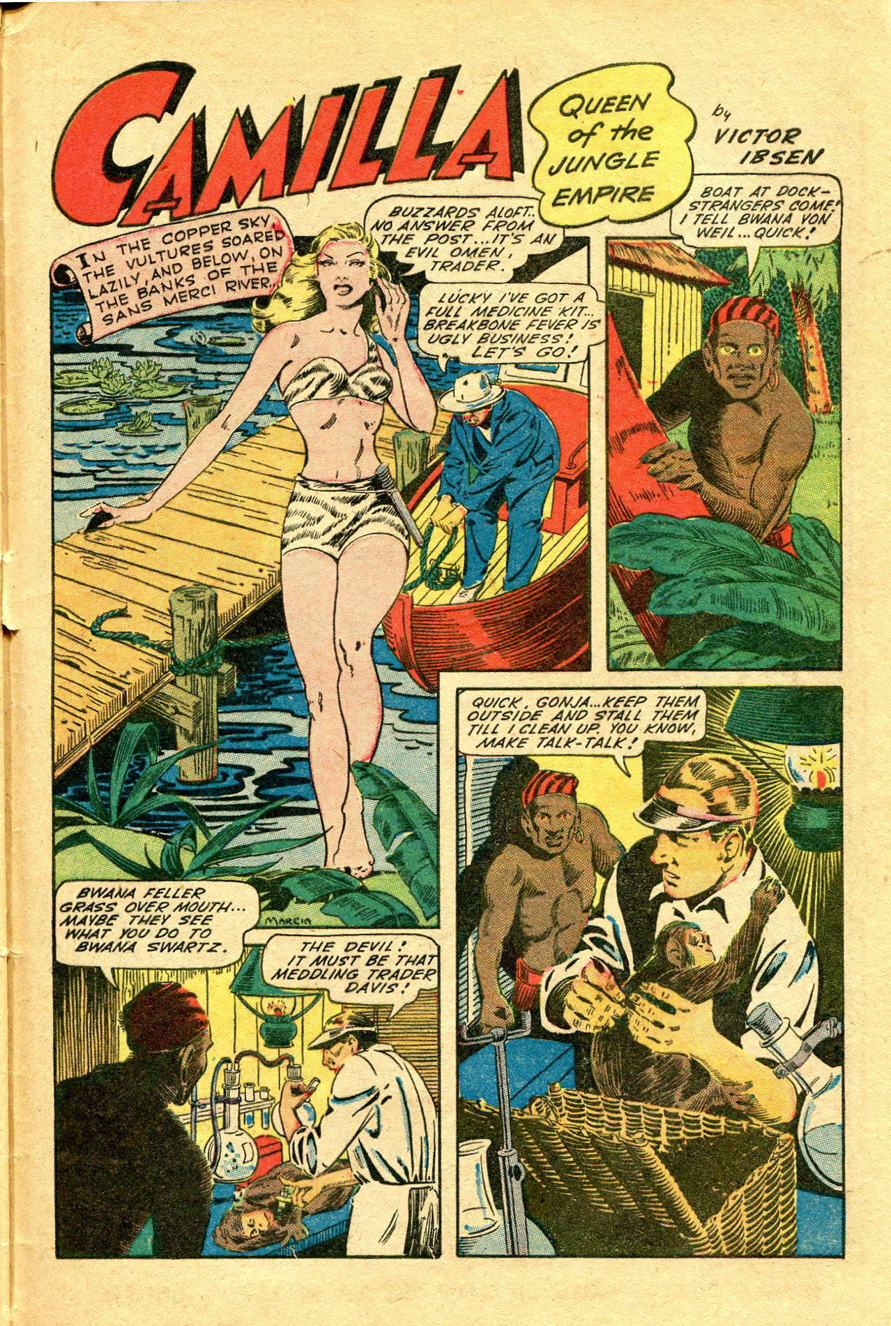 Read online Jungle Comics comic -  Issue #59 - 44