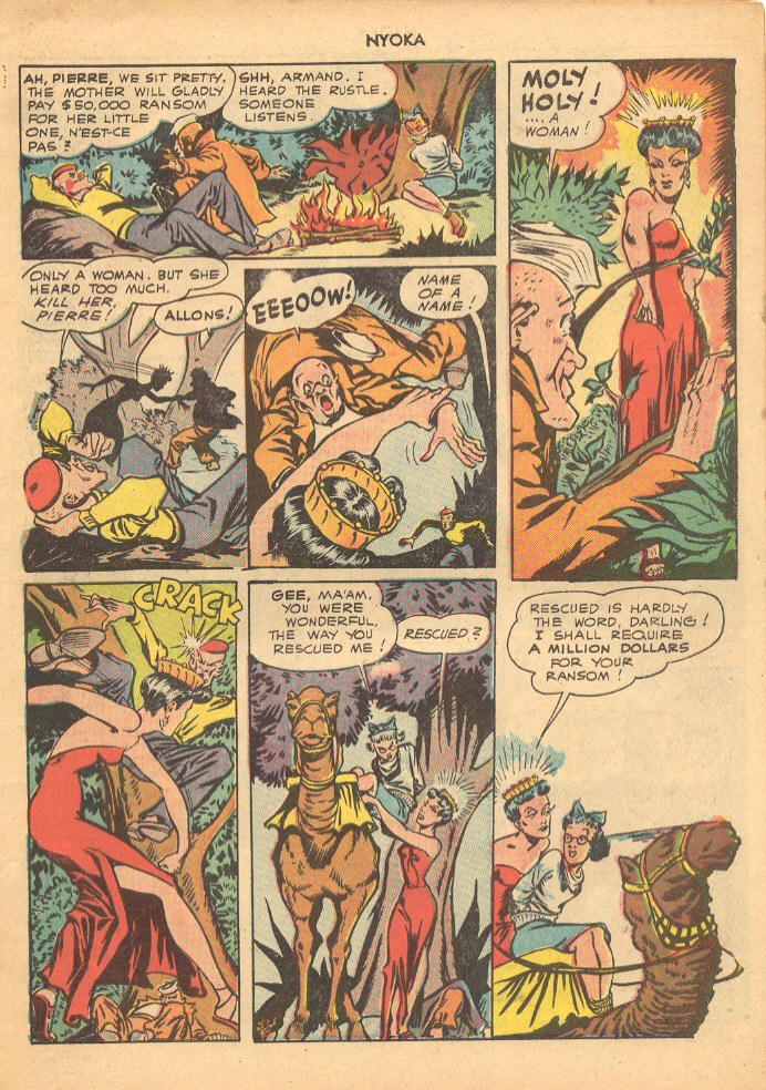 Read online Nyoka the Jungle Girl (1945) comic -  Issue #12 - 7