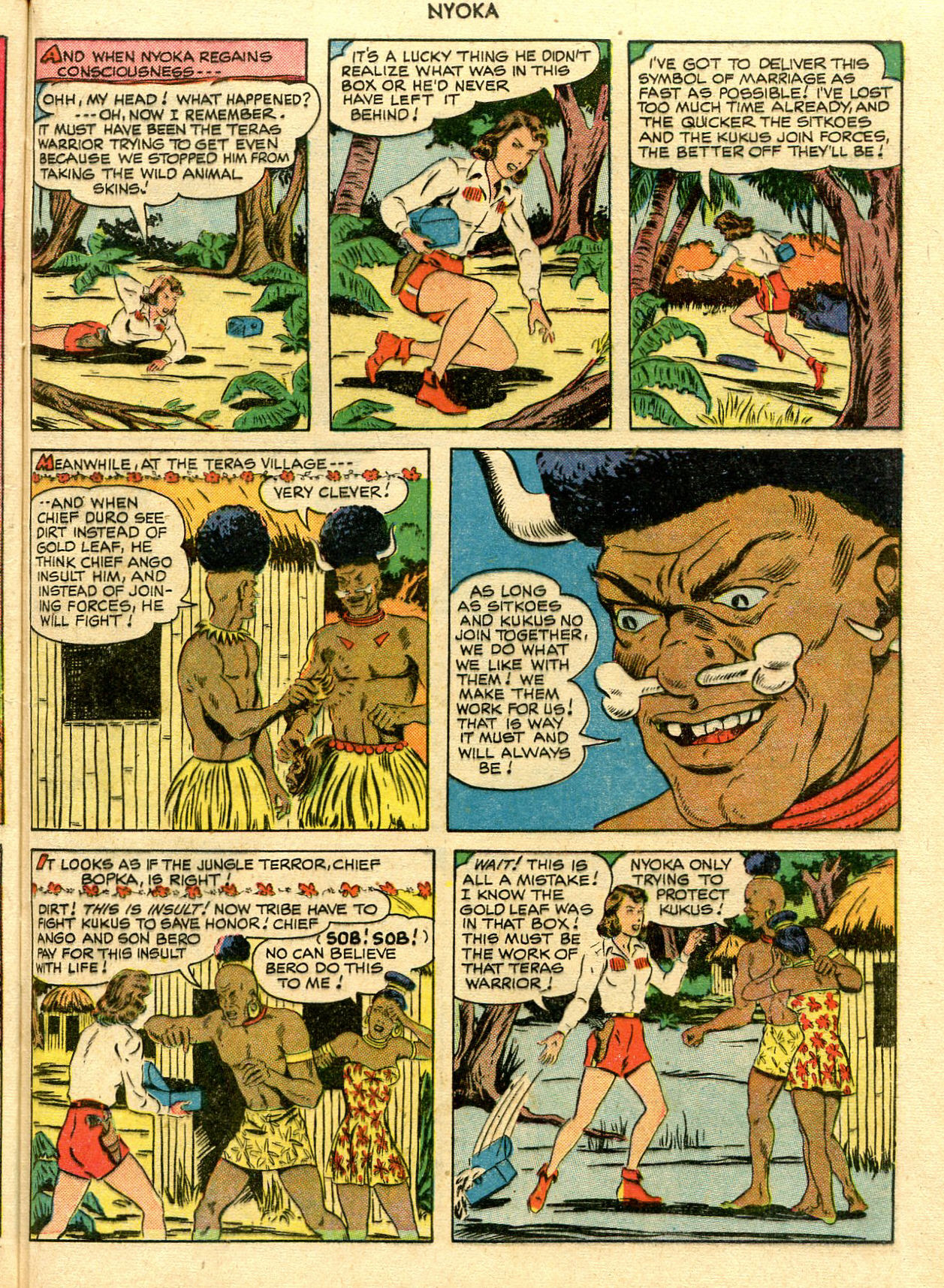 Read online Nyoka the Jungle Girl (1945) comic -  Issue #45 - 37