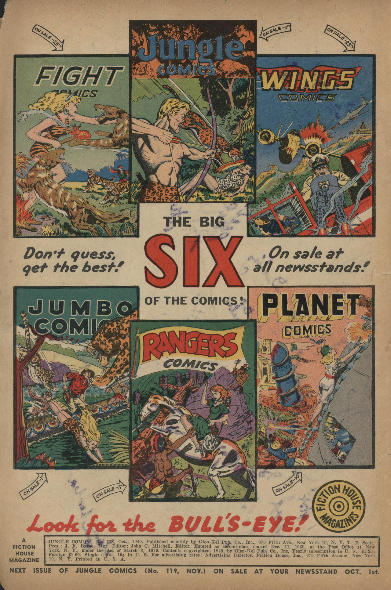 Read online Jungle Comics comic -  Issue #118 - 3