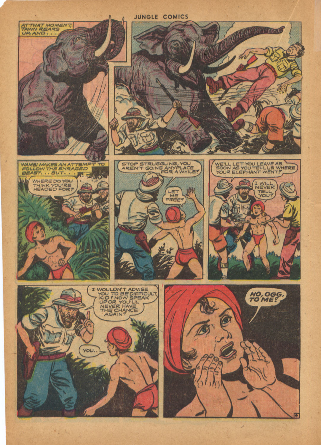 Read online Jungle Comics comic -  Issue #44 - 30