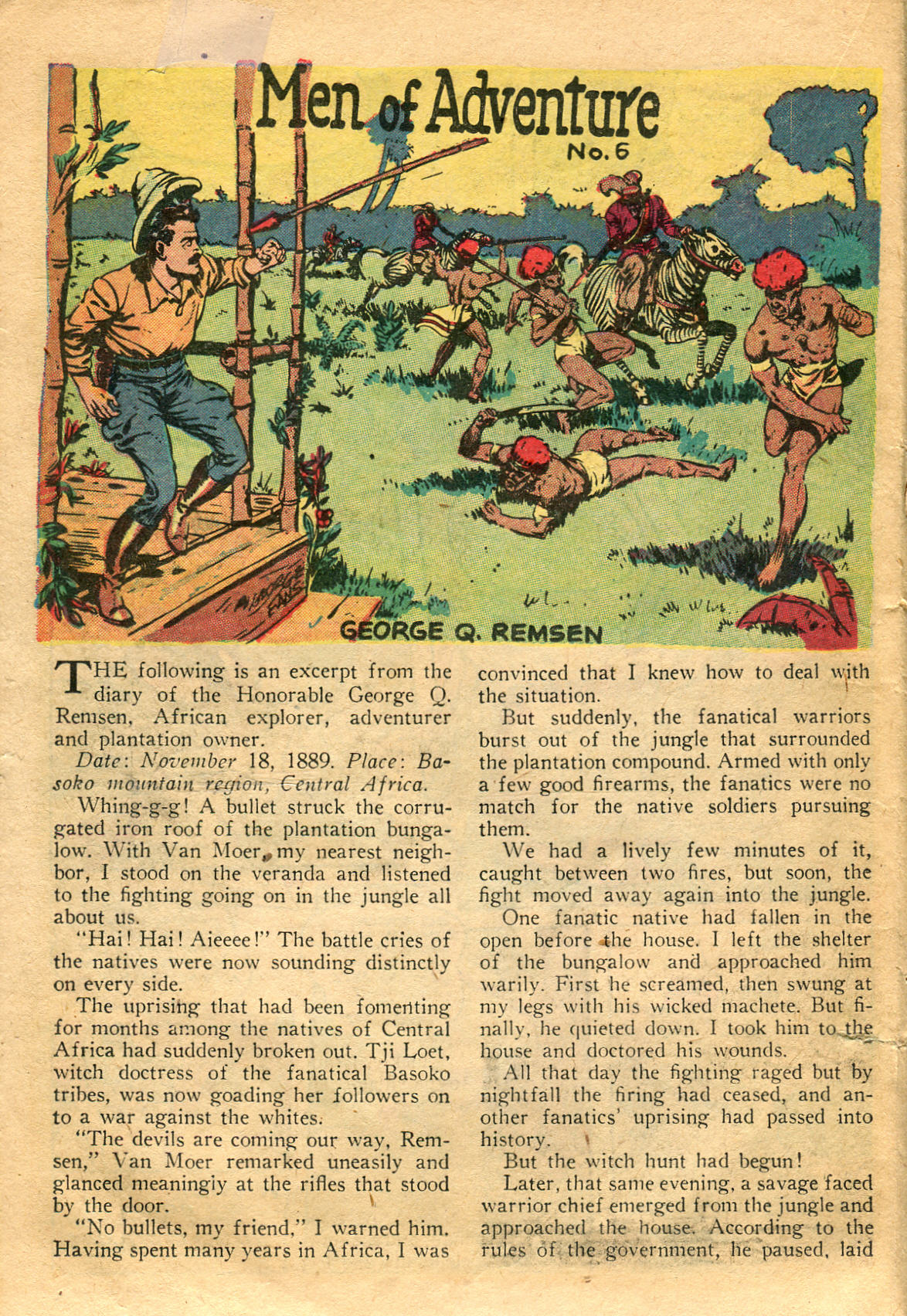 Read online Jungle Comics comic -  Issue #105 - 35