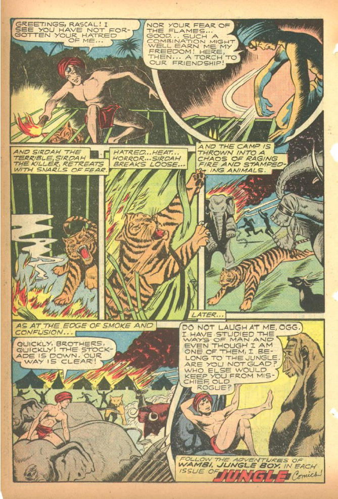 Read online Jungle Comics comic -  Issue #91 - 37