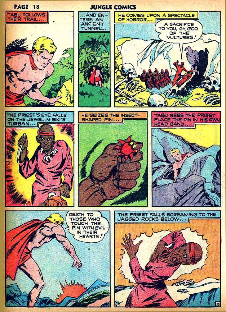 Read online Jungle Comics comic -  Issue #21 - 20