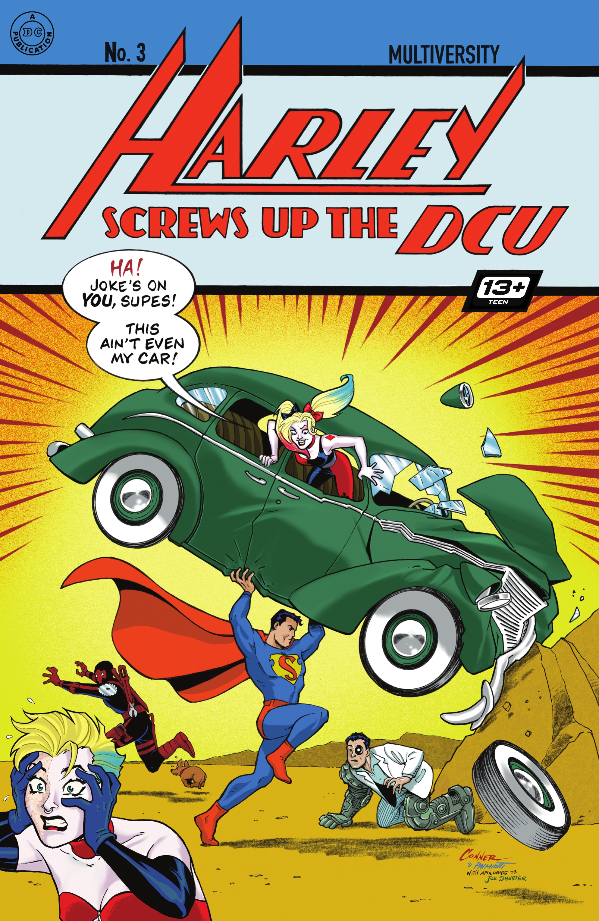 Read online Multiversity: Harley Screws Up The DCU comic -  Issue #3 - 1