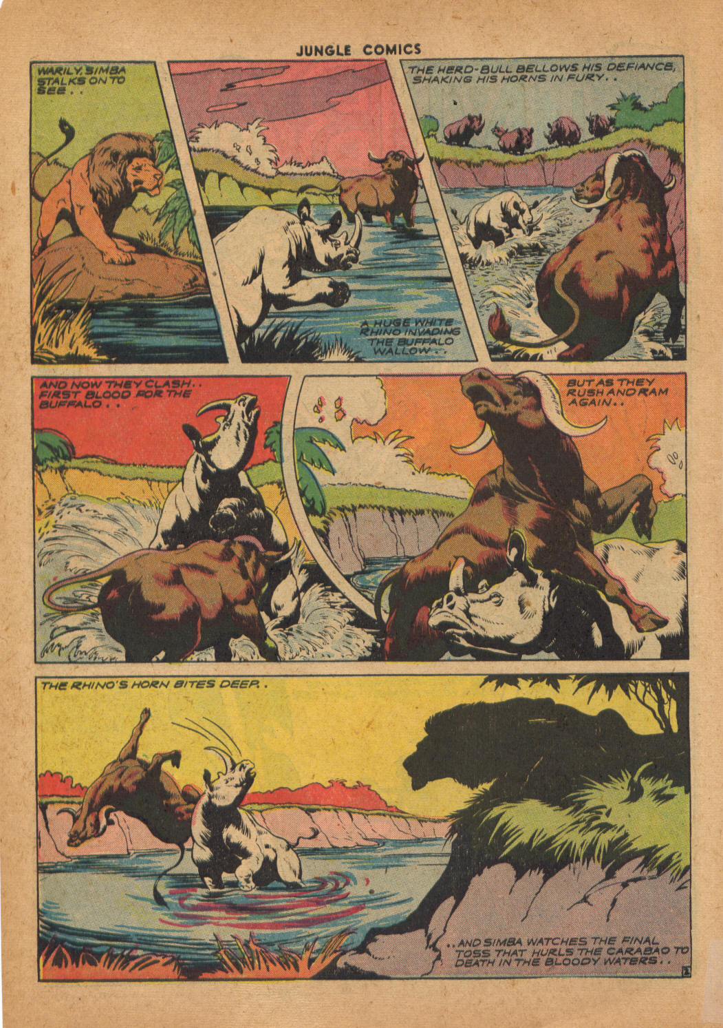 Read online Jungle Comics comic -  Issue #44 - 16