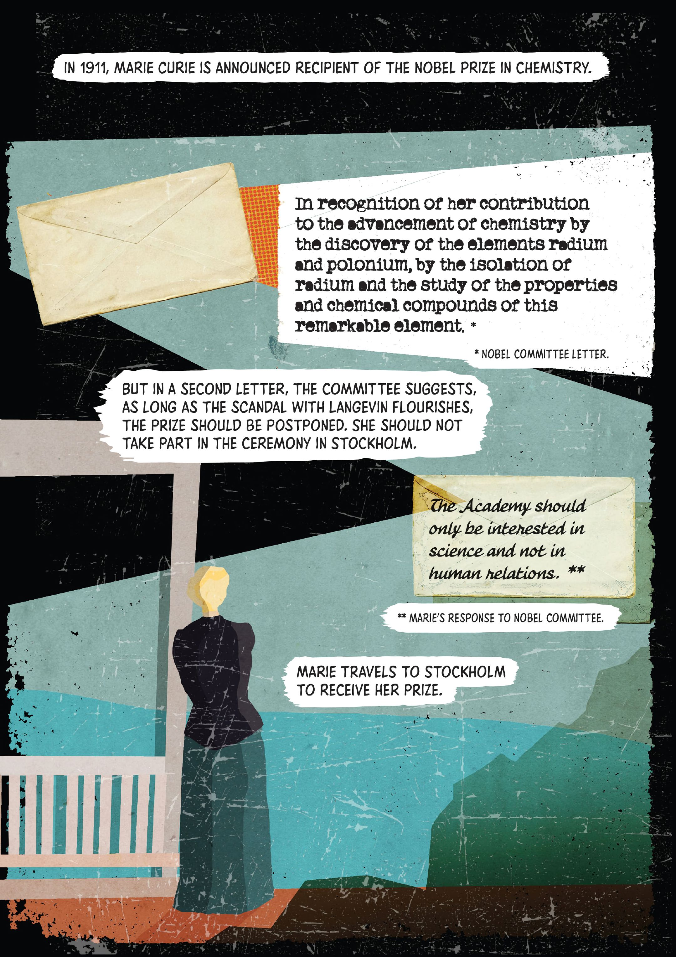 Read online Marie Curie: A Quest For Light comic -  Issue # TPB - 118