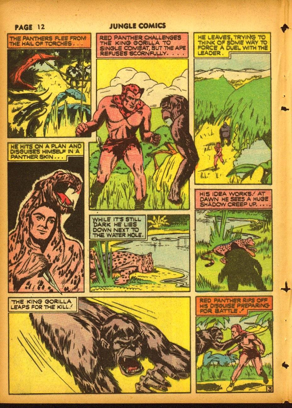 Read online Jungle Comics comic -  Issue #19 - 14