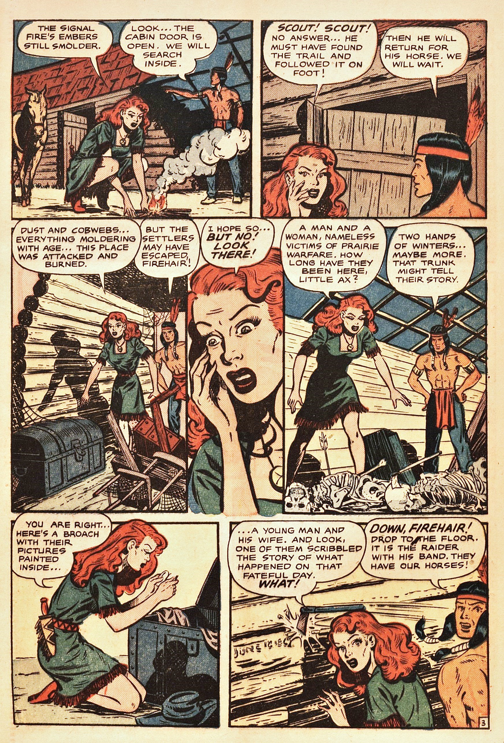 Read online Firehair (1951) comic -  Issue #7 - 5