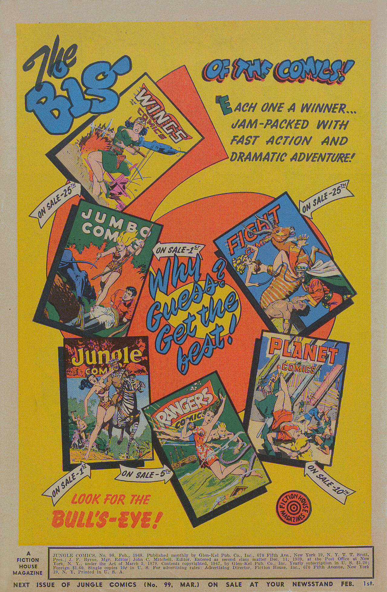 Read online Jungle Comics comic -  Issue #98 - 2