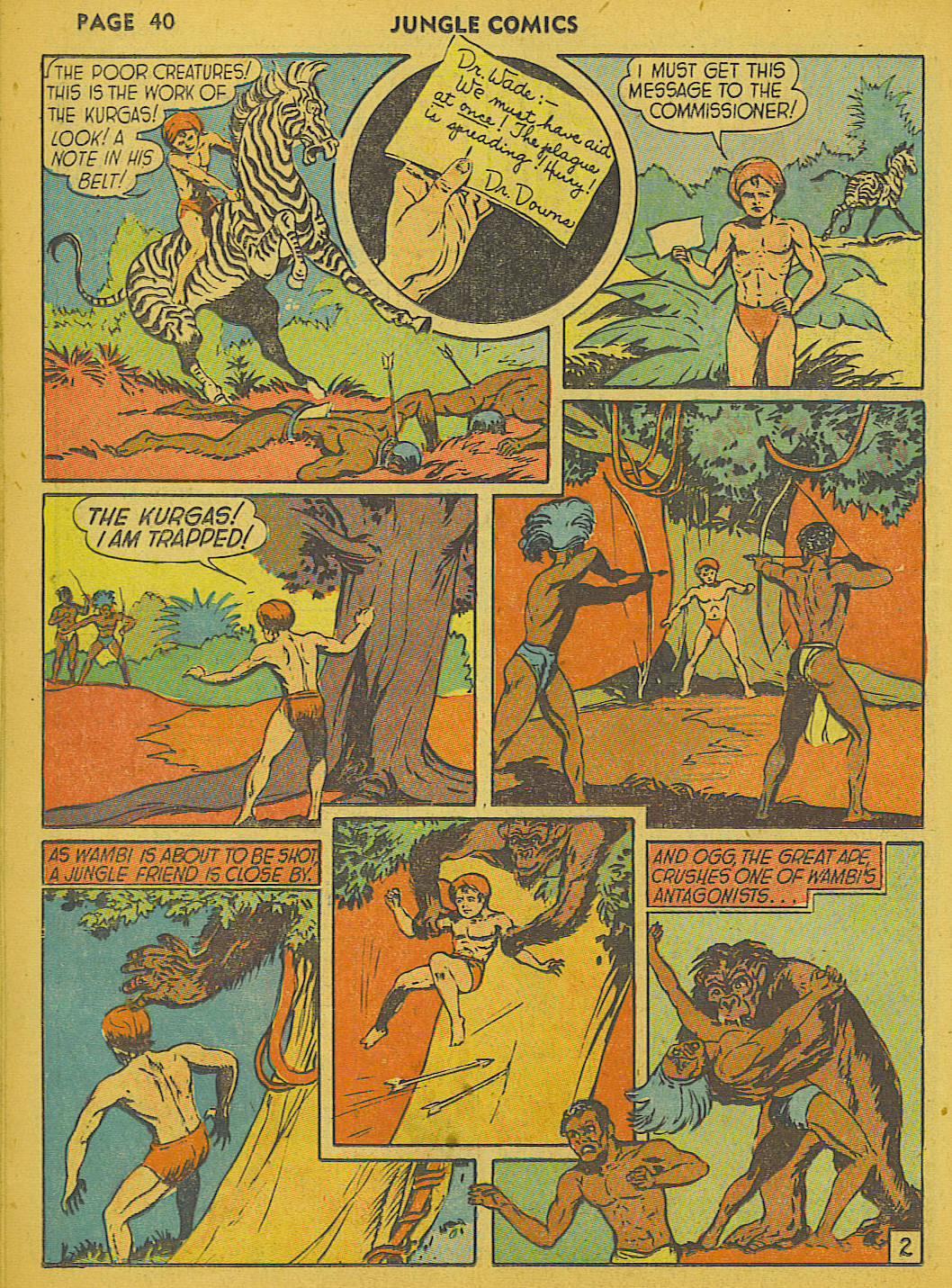 Read online Jungle Comics comic -  Issue #8 - 42