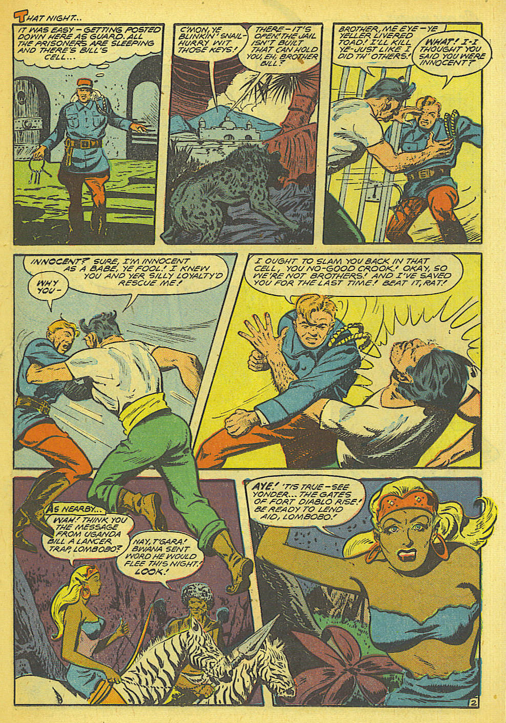 Read online Jungle Comics comic -  Issue #103 - 24