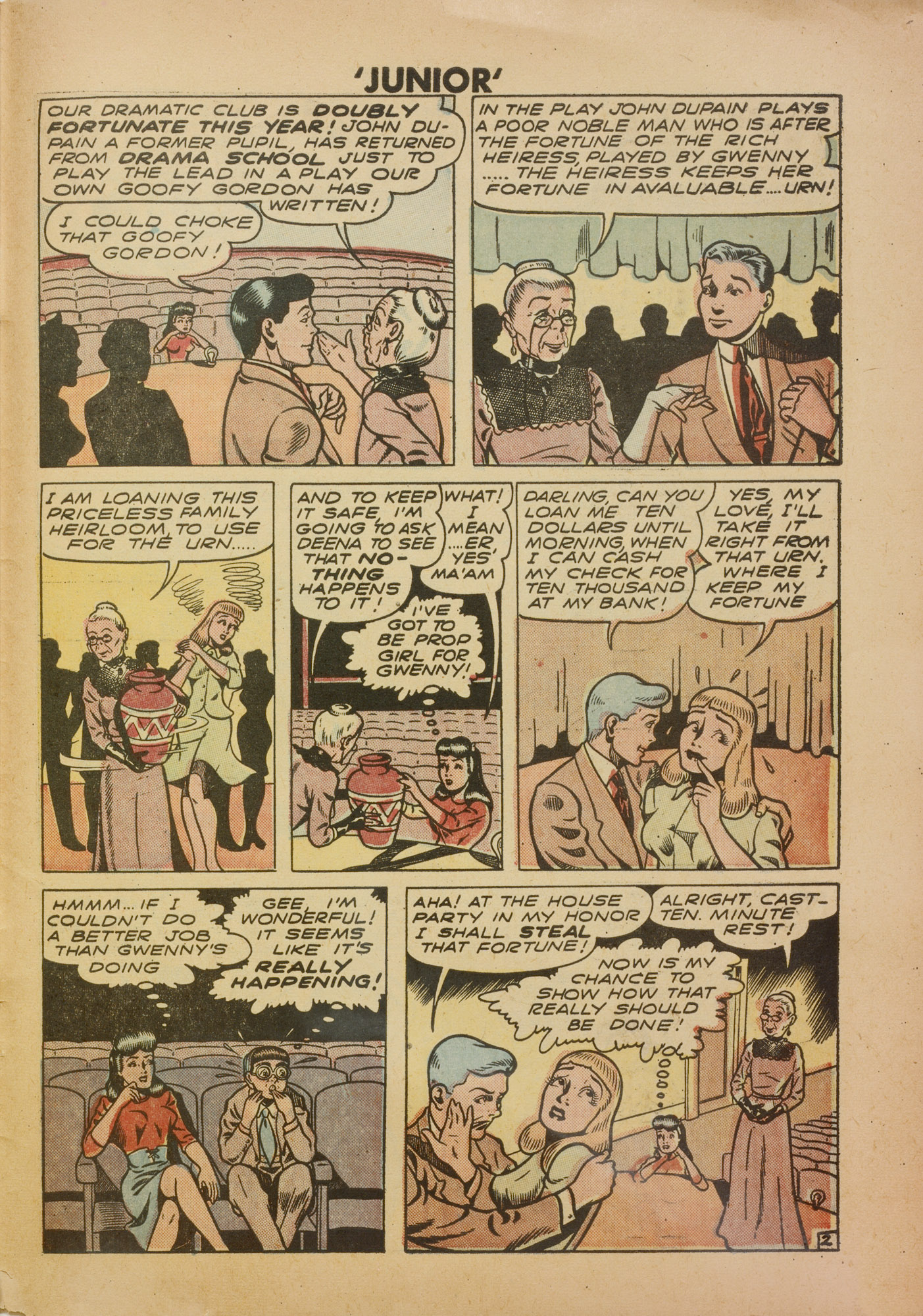 Read online Junior (1947) comic -  Issue #14 - 29