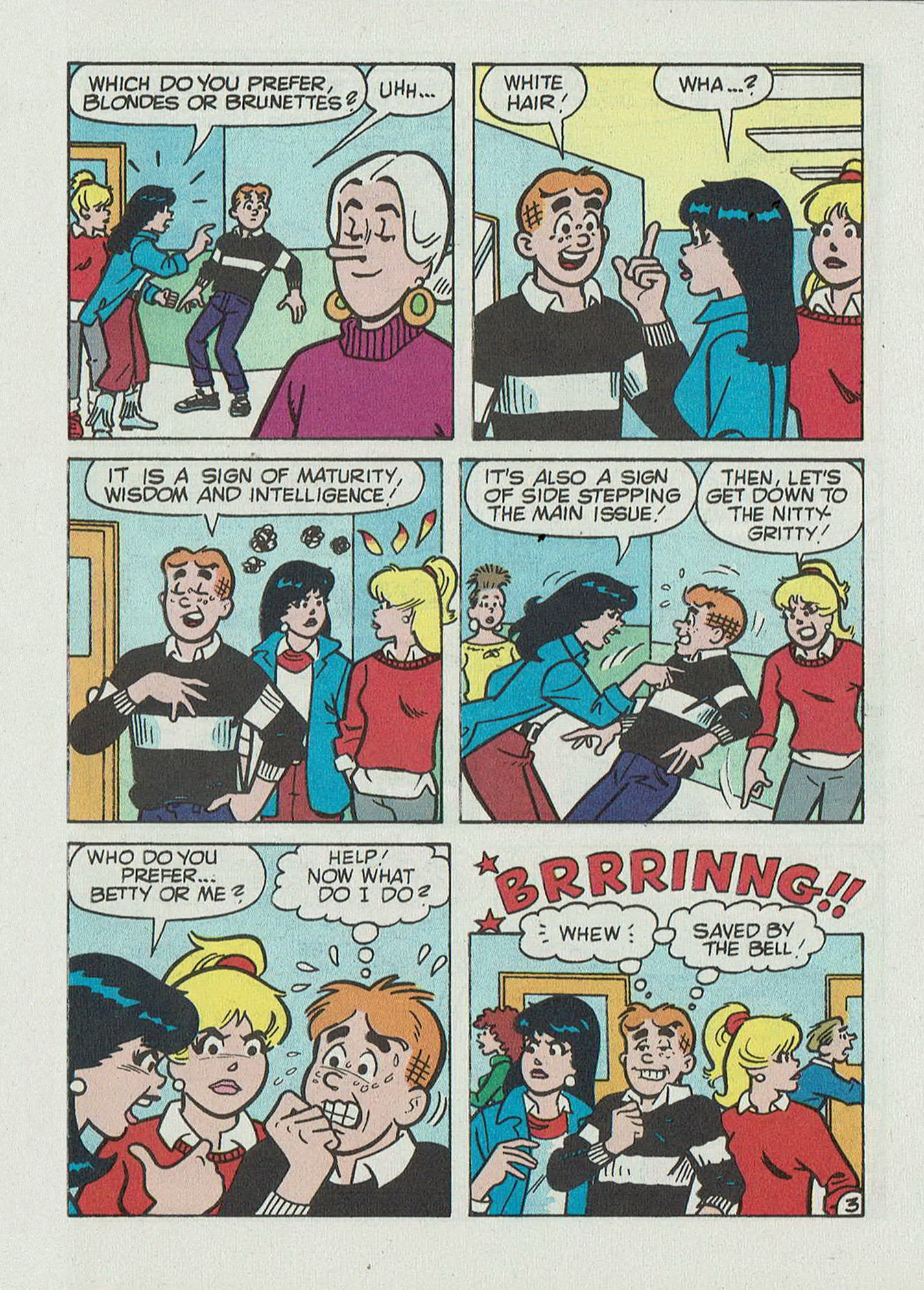 Read online Betty and Veronica Digest Magazine comic -  Issue #59 - 93