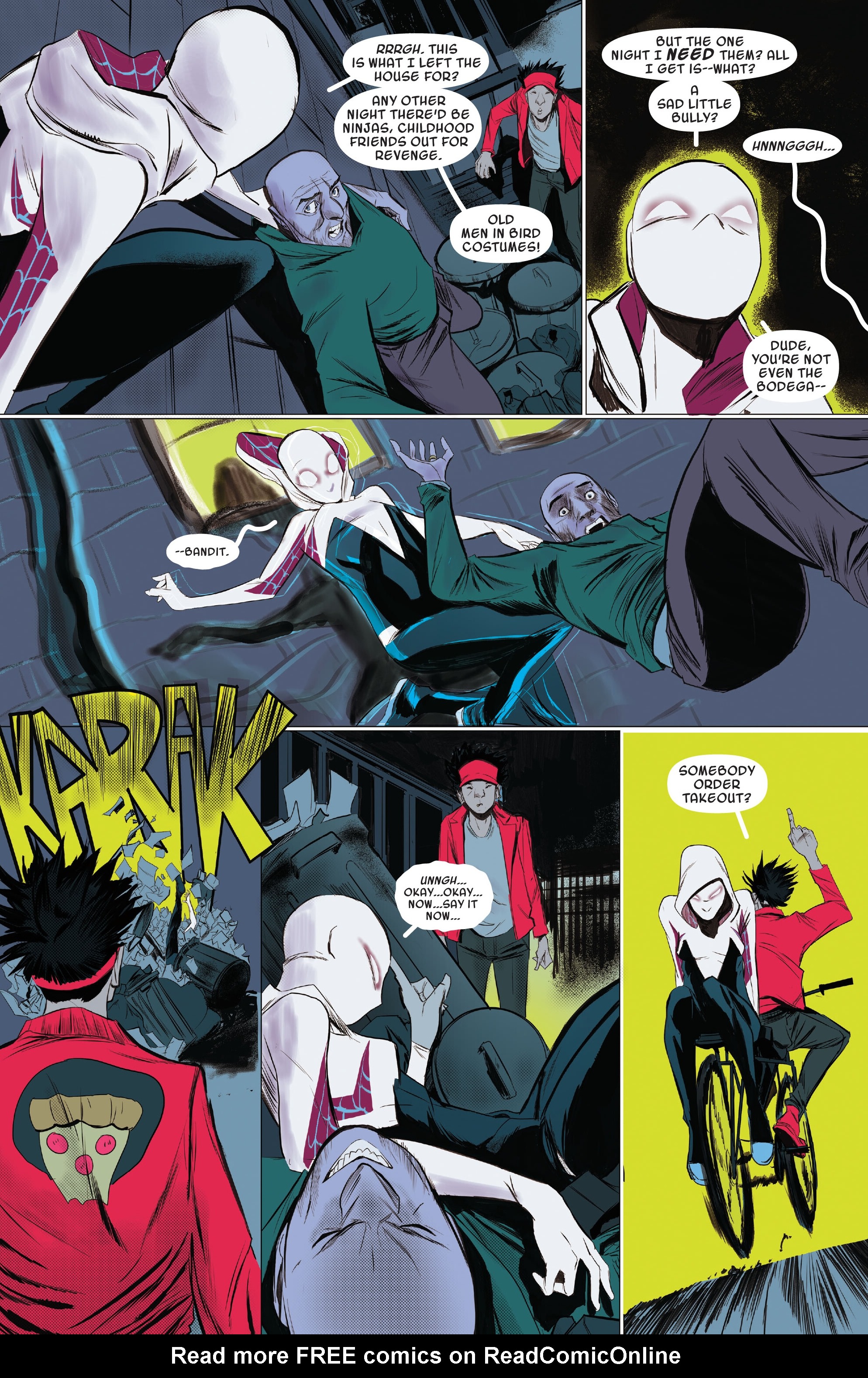 Spider-Gwen: Ghost-Spider - Edge of Spider-Verse (Modern Era Epic Collection) chapter 1 page 94