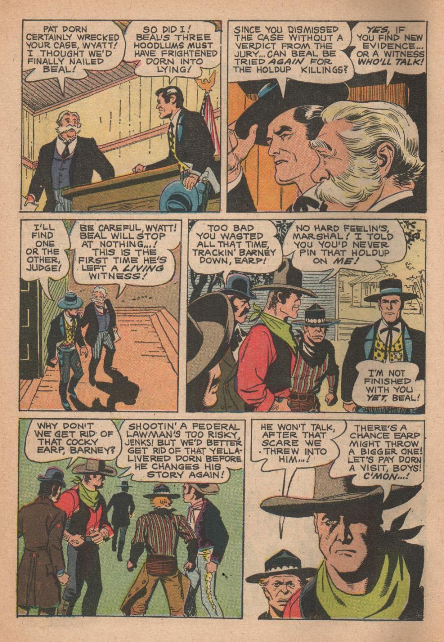 Hugh O'Brian, Famous Marshal Wyatt Earp issue 9 - Page 6