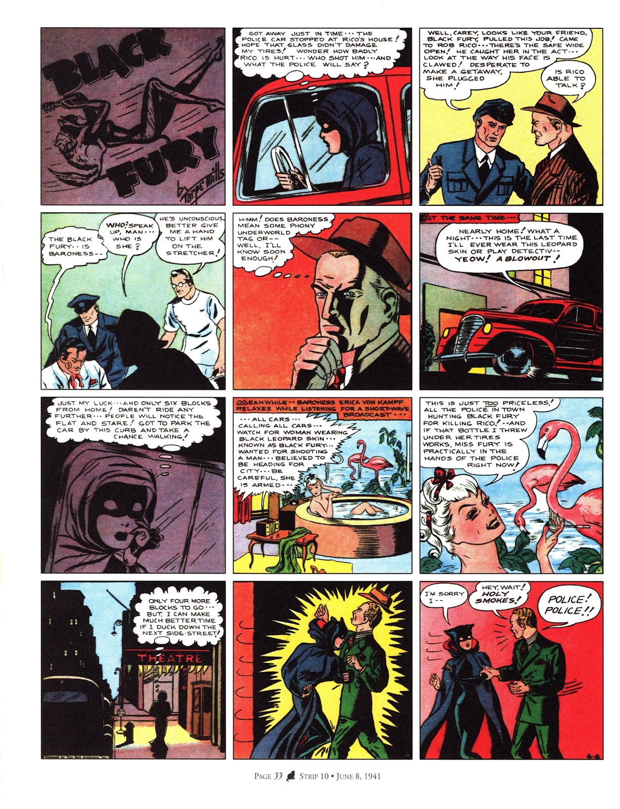 Miss Fury: Sensational Sundays 1941-1944 issue TPB - Page 41