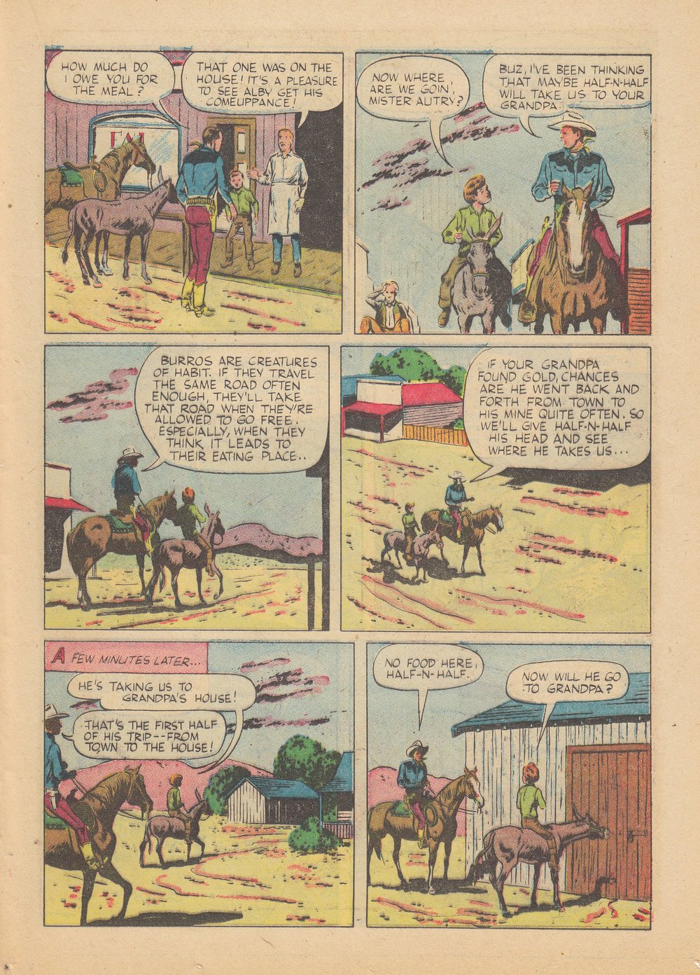 Gene Autry Comics (1946) issue 54 - Page 35