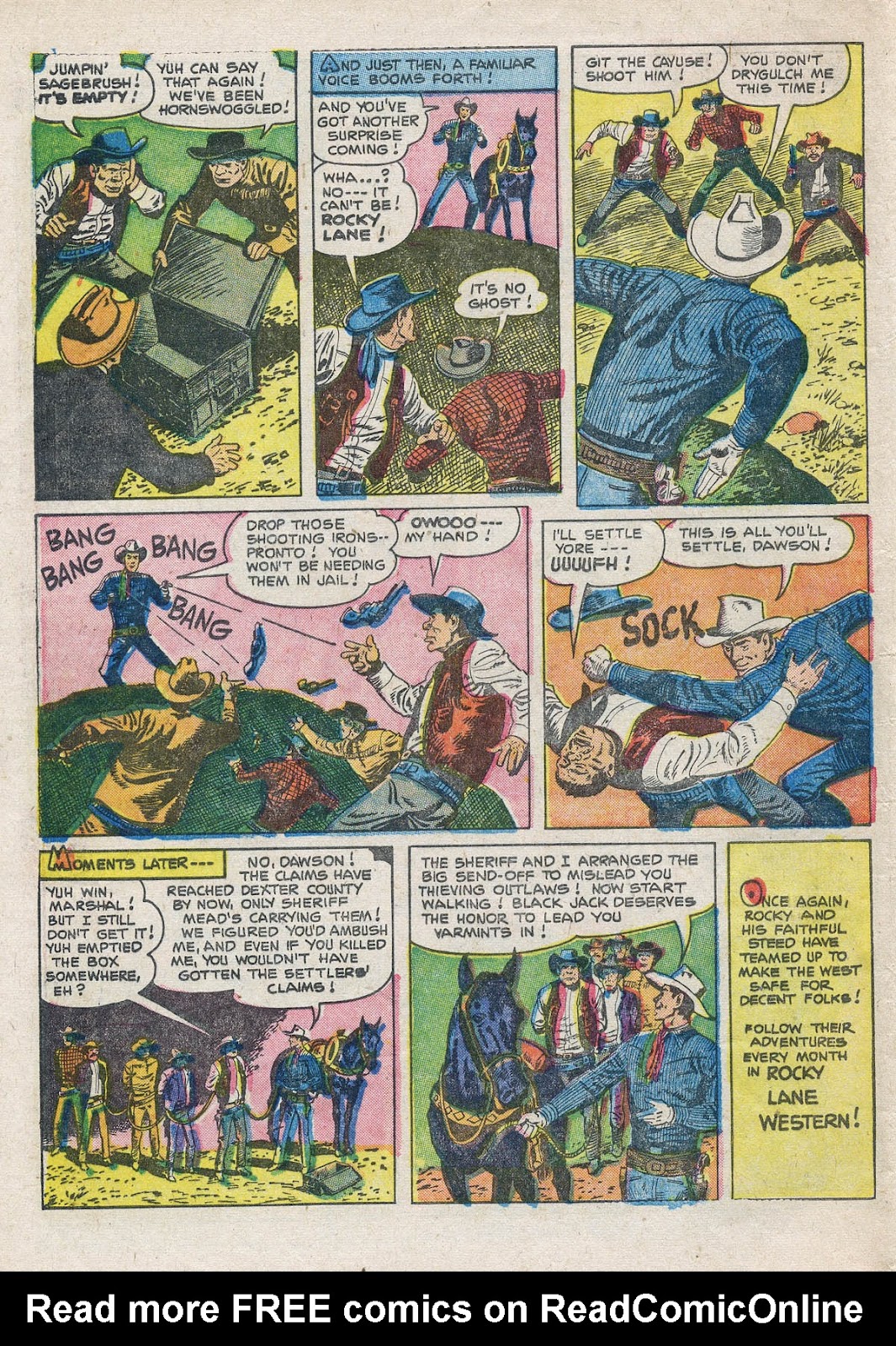 Rocky Lane Western (1954) issue 67 - Page 32