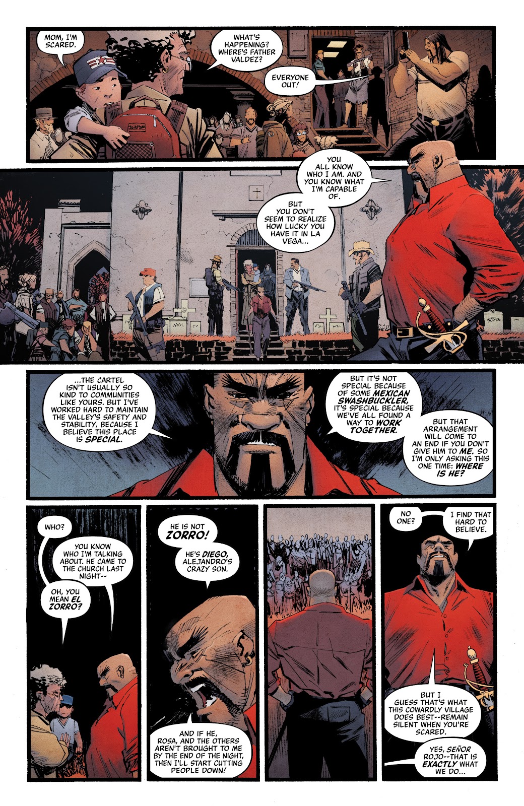 Zorro: Man of the Dead issue 3 - Page 9