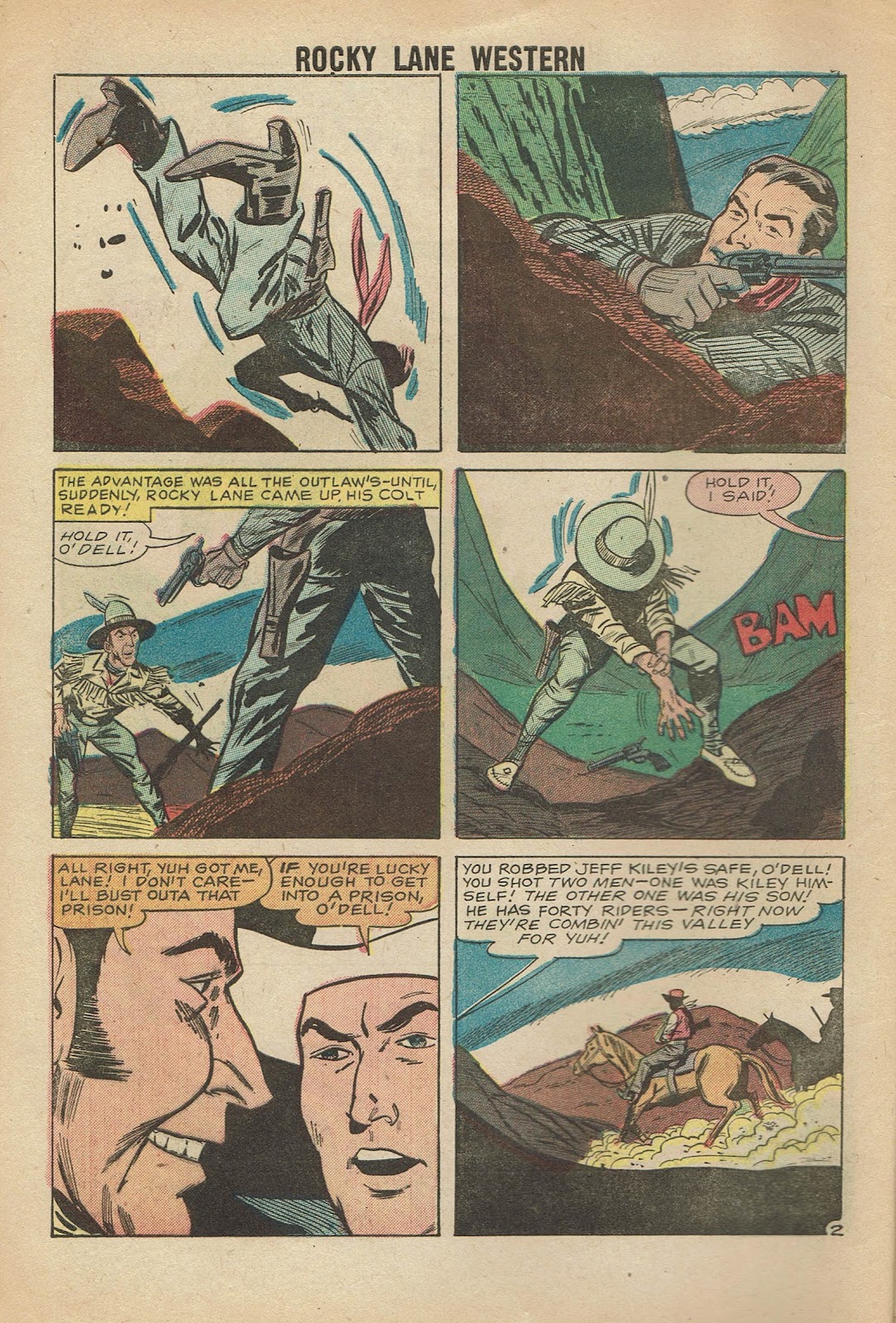 Rocky Lane Western (1954) issue 85 - Page 4